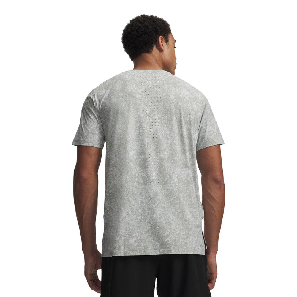 Under Armour Velociti Pro Printed Men's T-Shirt - Titanium/Reflective