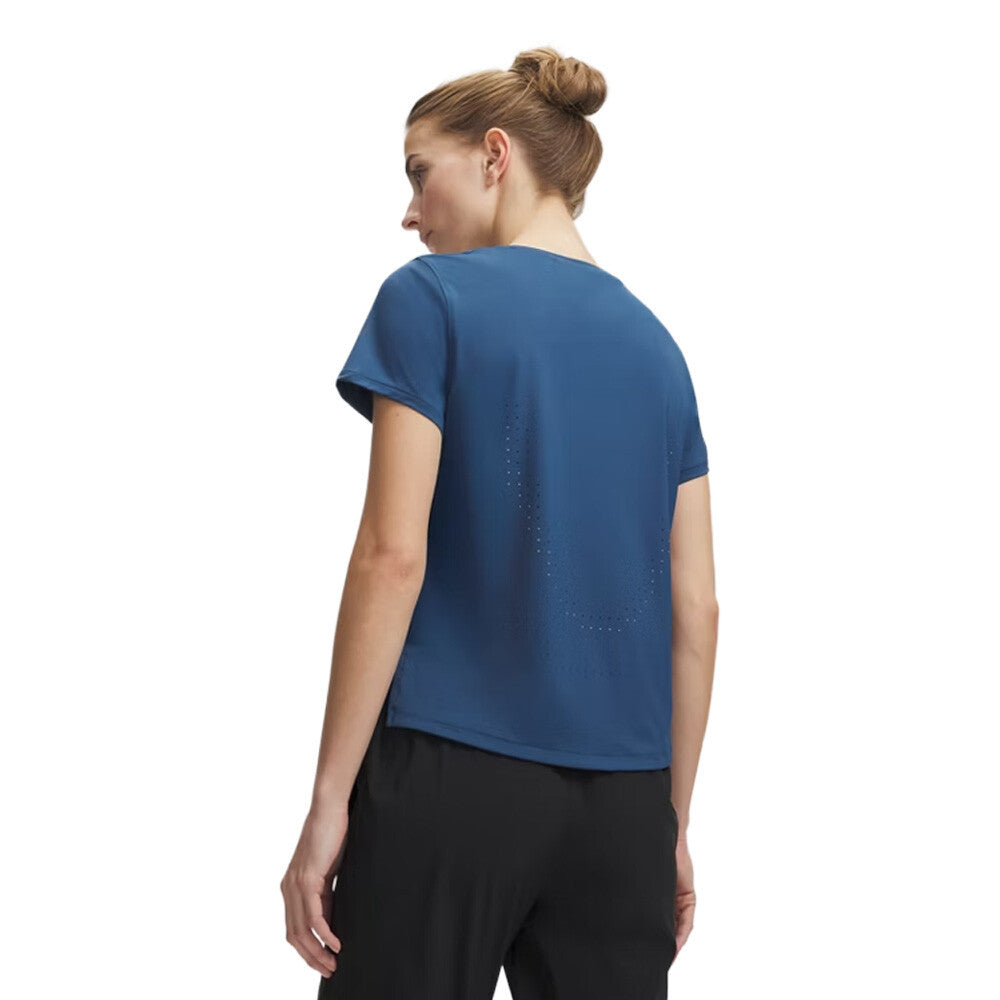 Under Armour Velociti Pro Women's Running T-Shirt - Wham Blue/Reflective