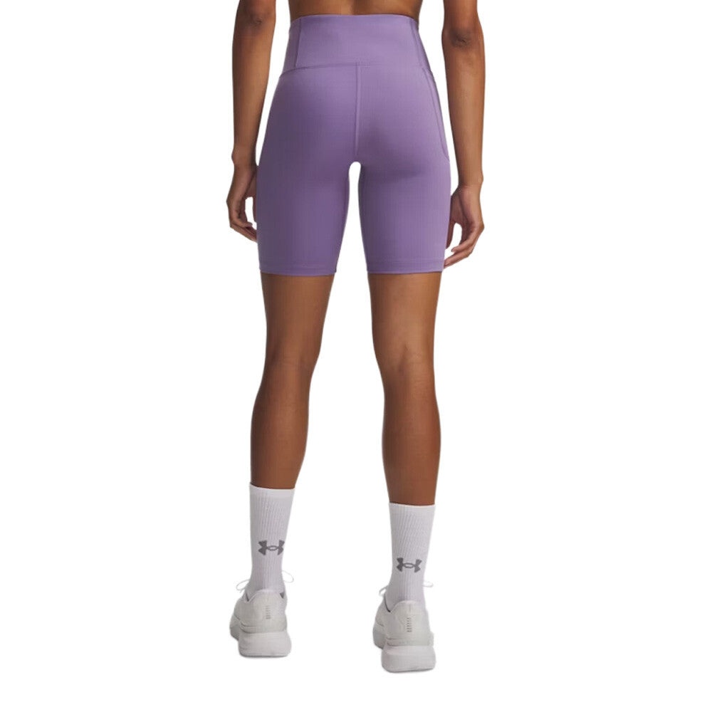 Under Armour Motion 8 Inch Women's Shorts - Purple Luxe/White