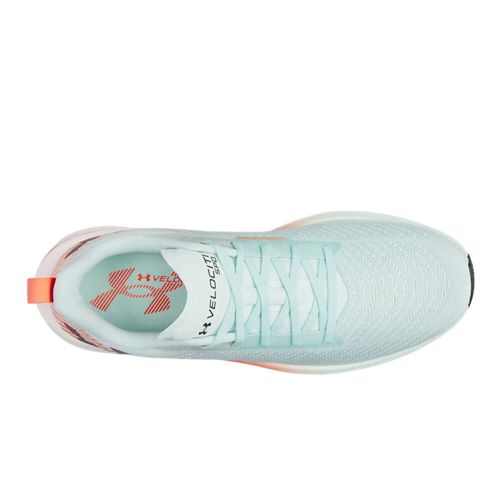 Under Armour Velociti SPD Men's Running Shoes - Refresh Mint/Electric Tangerine/Black