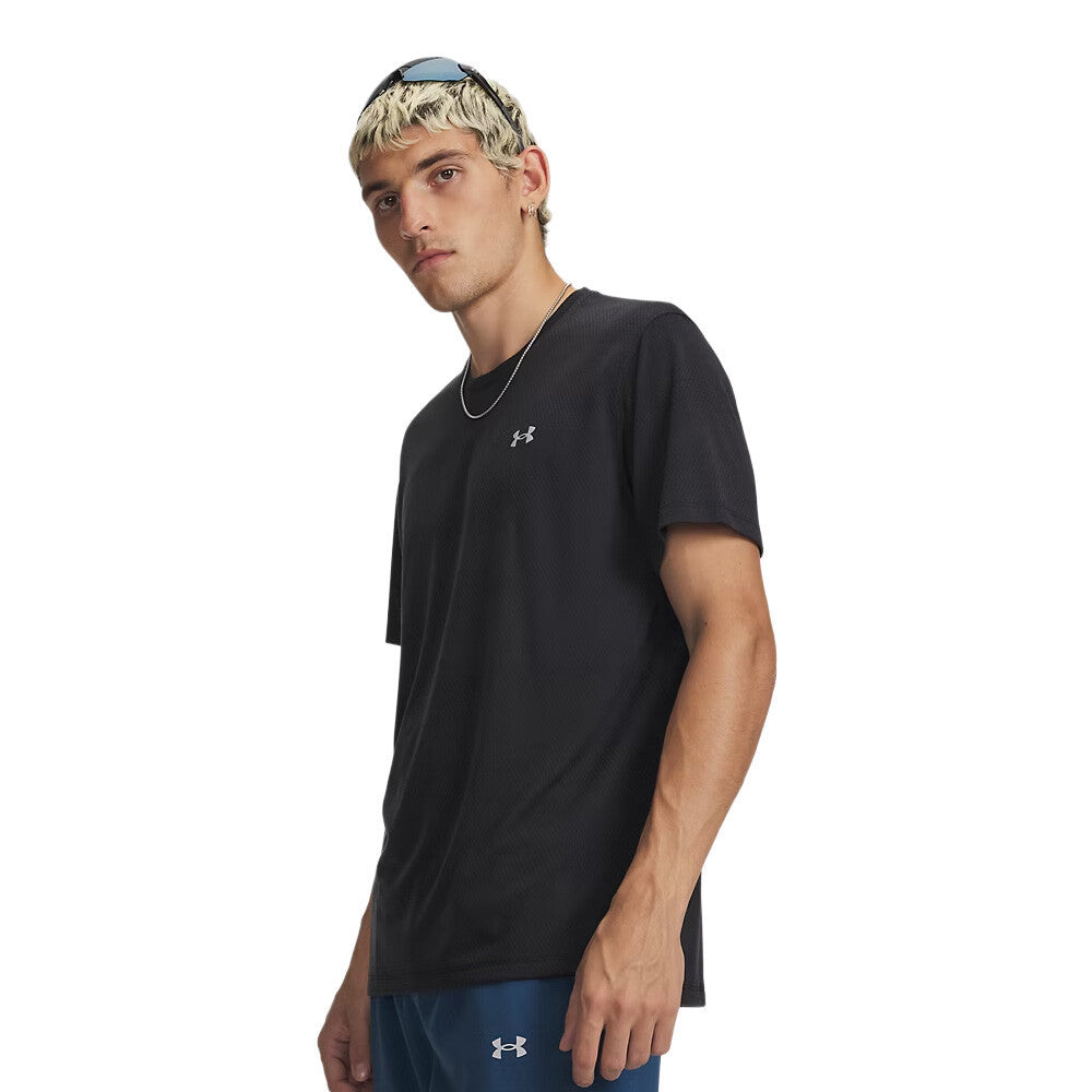 Under Armour Velociti Men's T-shirt - Black/Reflective