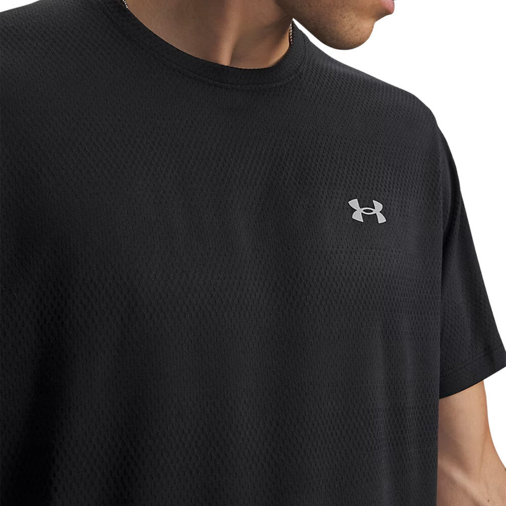 Under Armour Velociti Men's T-shirt - Black/Reflective
