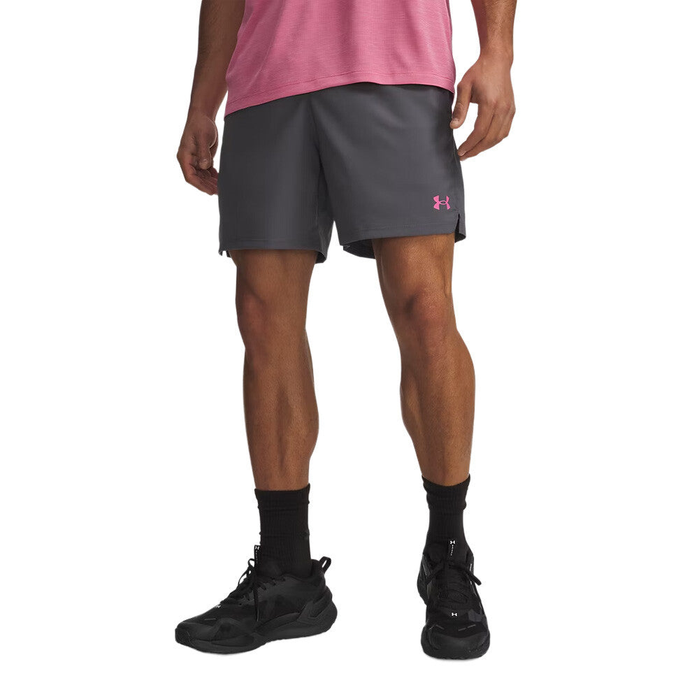 Under Armour Vanish Woven 2.0 Men's Shorts - Castlerock/Pink Frenzy