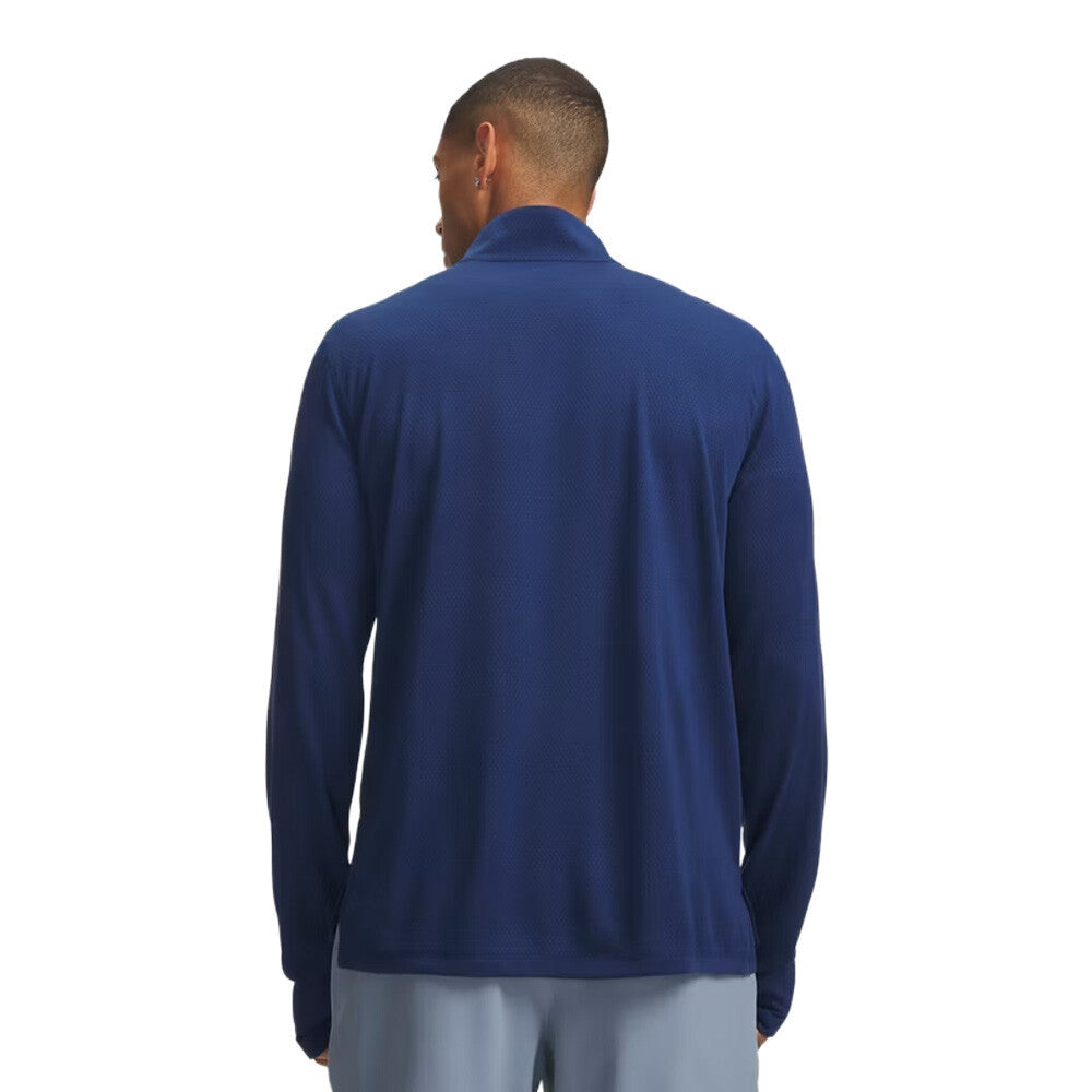 Under Armour Velociti Half-Zip Men's Top - Blackout Navy/Reflective
