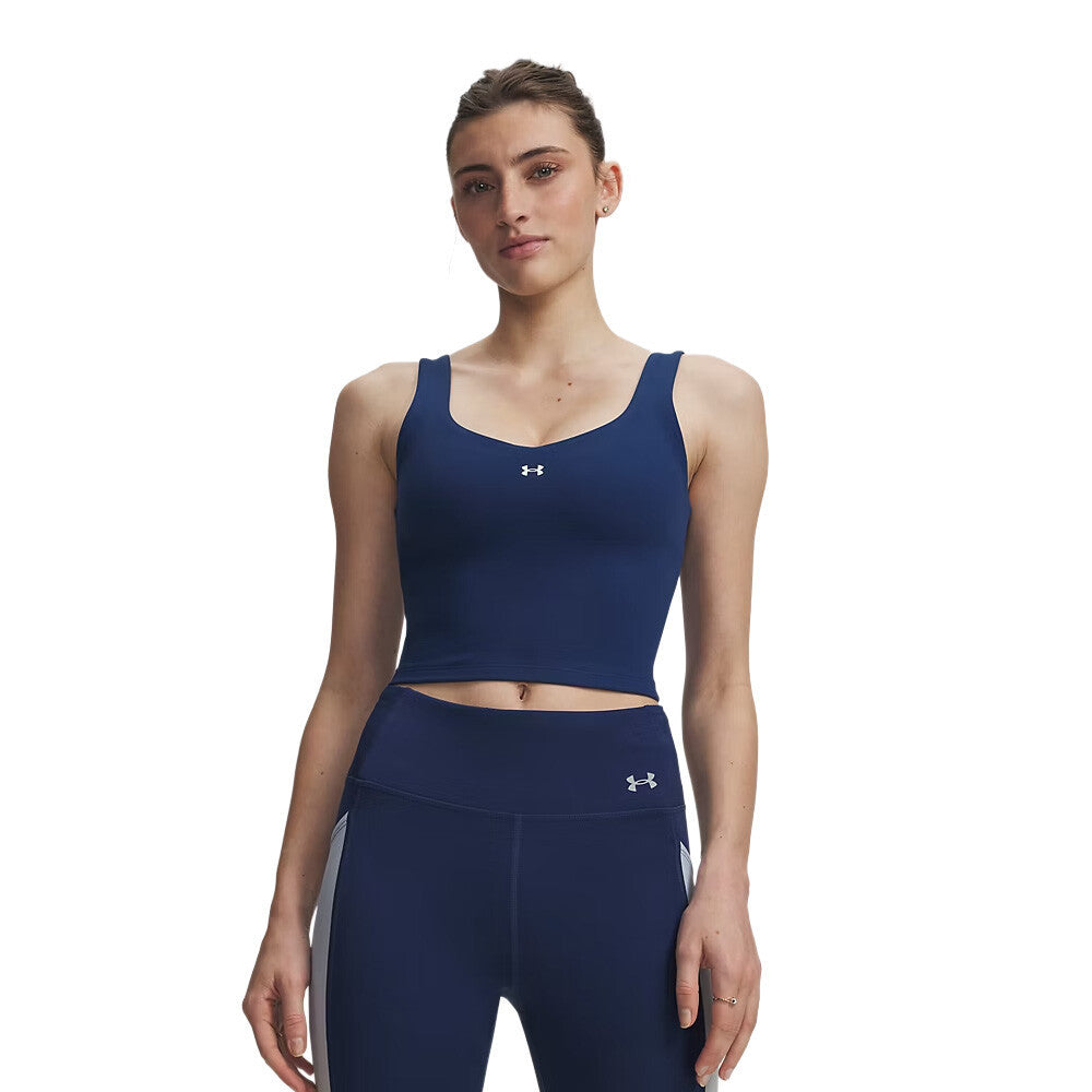Under Armour Motion Women's Tank Top - Blackout Navy/White