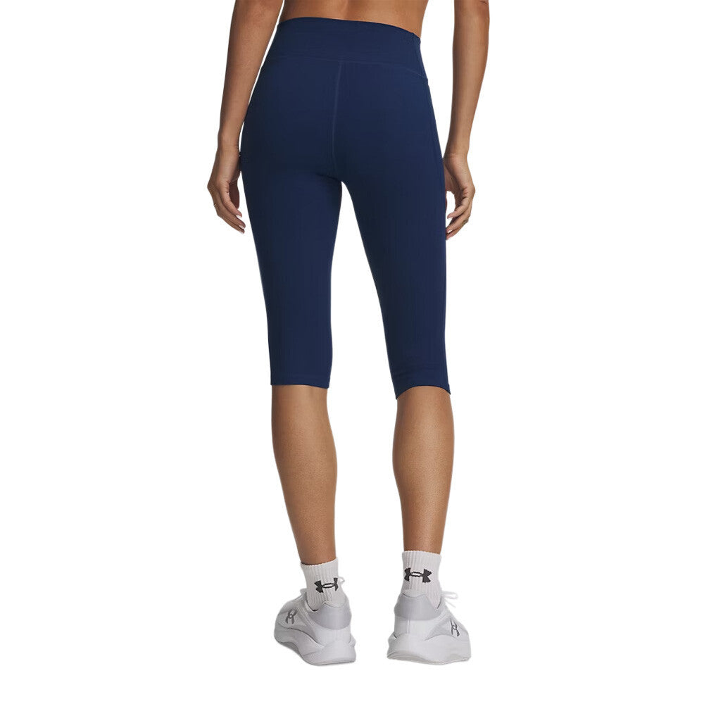 Under Armour Motion Capri Women's Tights - Blackout Navy/White