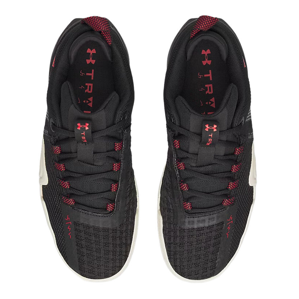Under Armour Reign 6 Men's Training Shoes - Black/Winter White/Racer Red