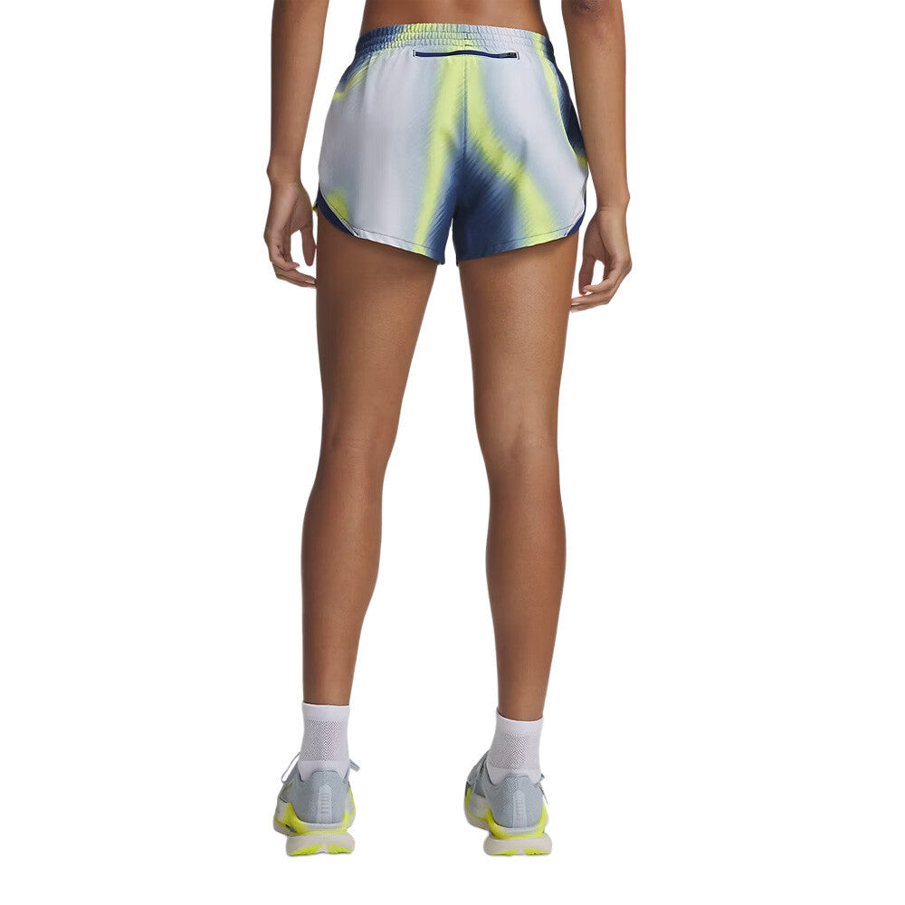 Under Armour Velociti Pro 3 Inch Women's Running Shorts - Blackout Navy/Reflective