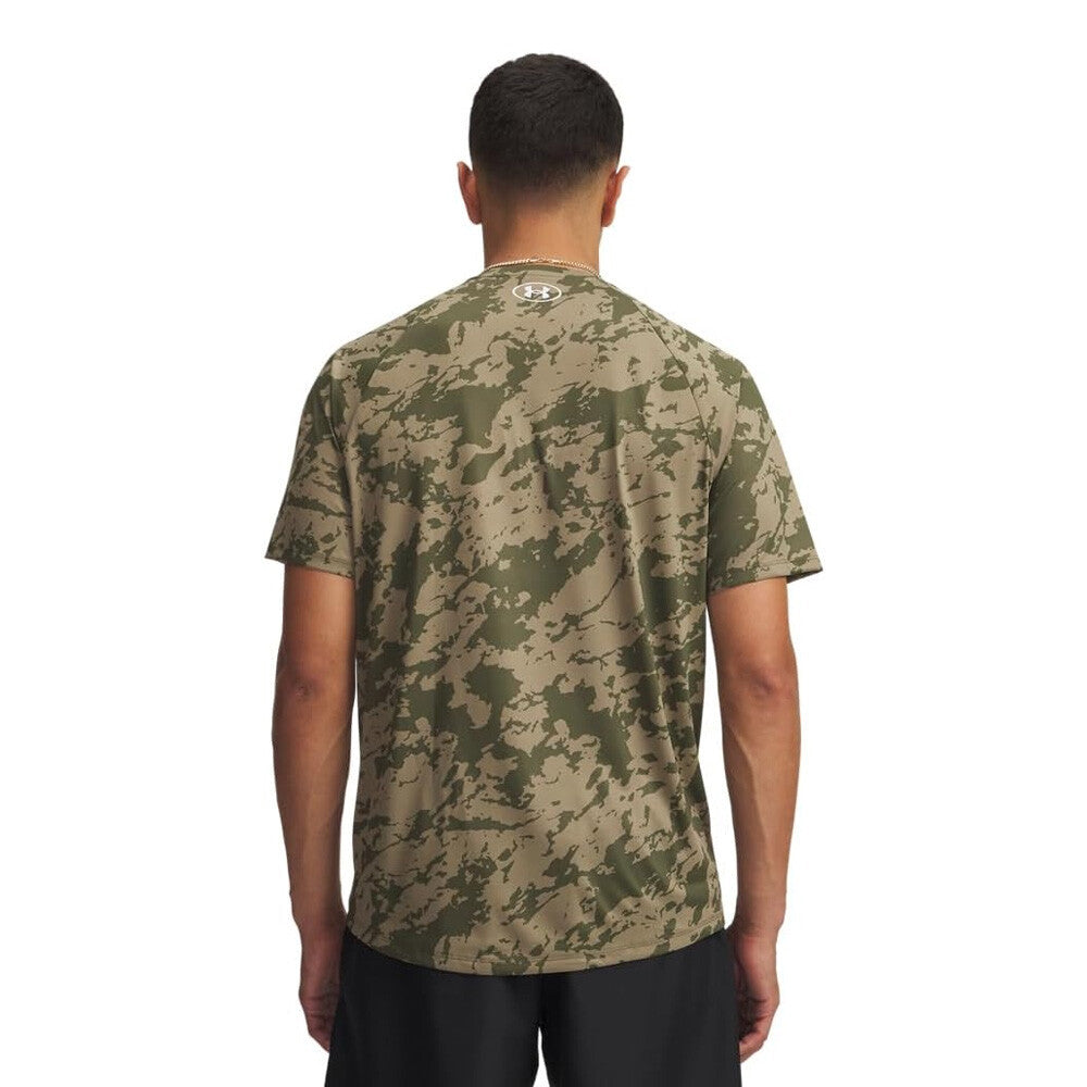 Under Armour Tech 2.0 Men's T-Shirt - Marine Od Green/White