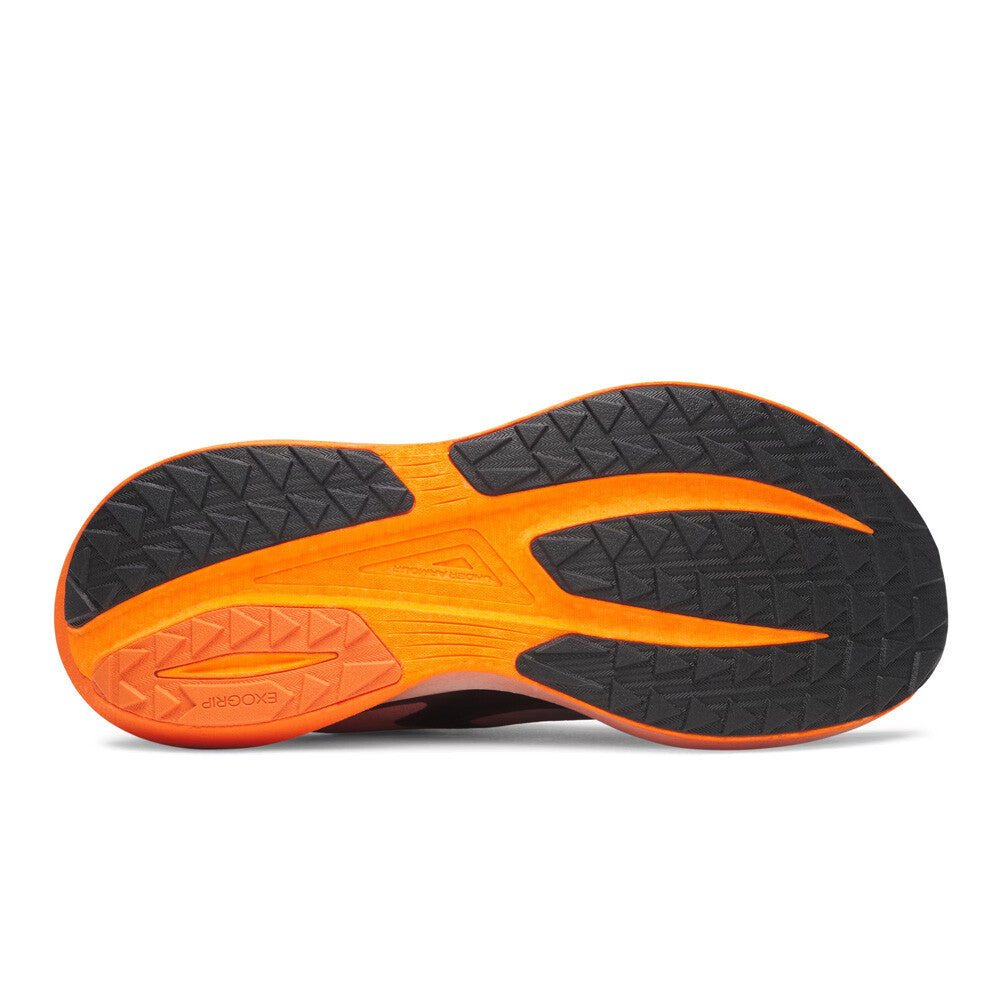Under Armour Velociti Distance Storm Men's Running Shoes - Black/Outrageous Orange/Metallic Gun Metal