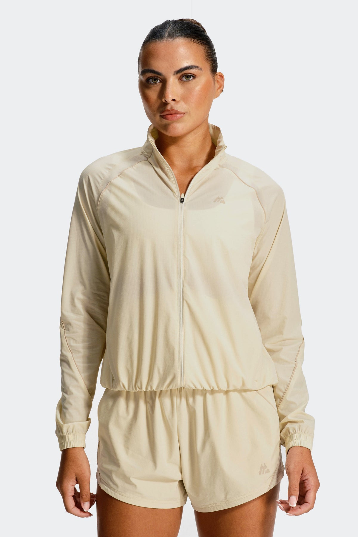 Montirex Women's Radiance Windbreaker - White/Brown