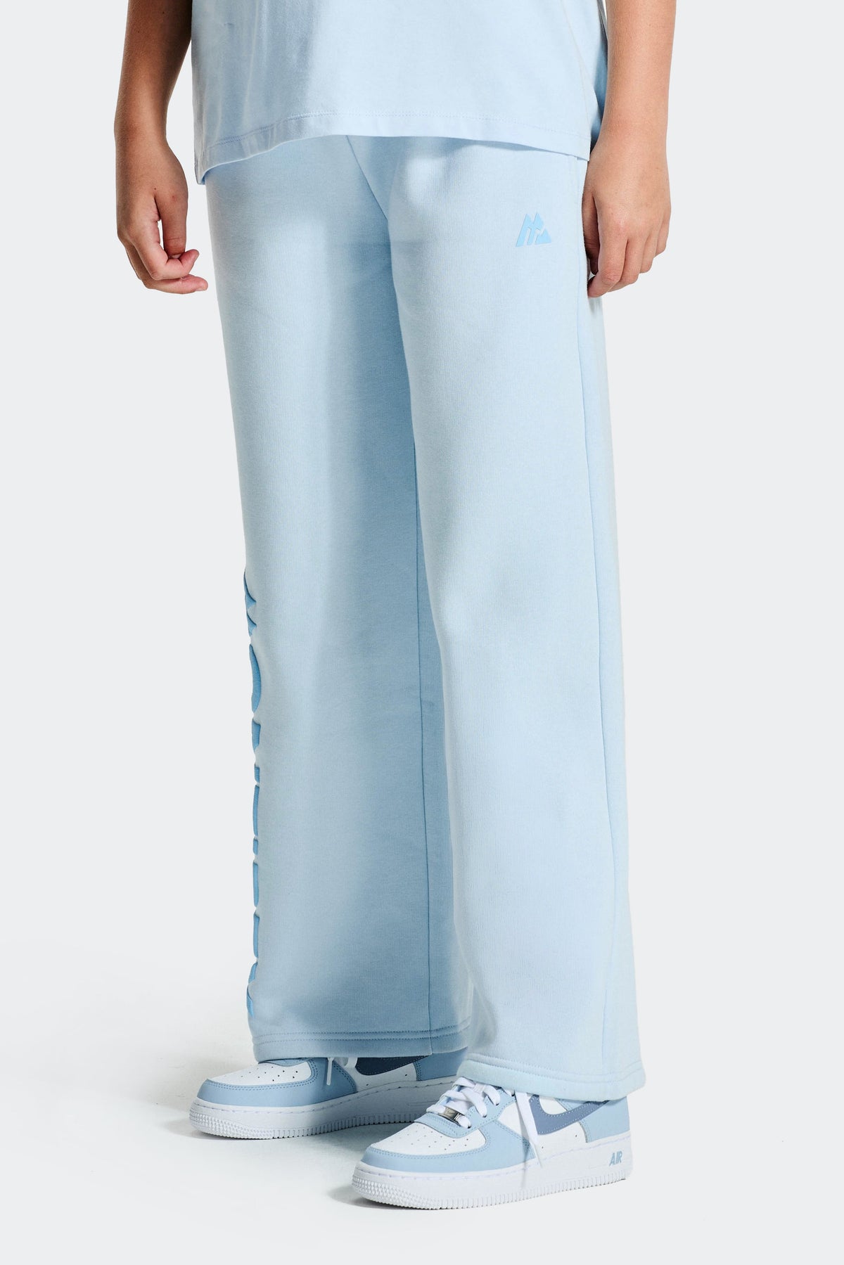 Montirex Girls' Vibe Jogger - Misty Blue Seashell Blue