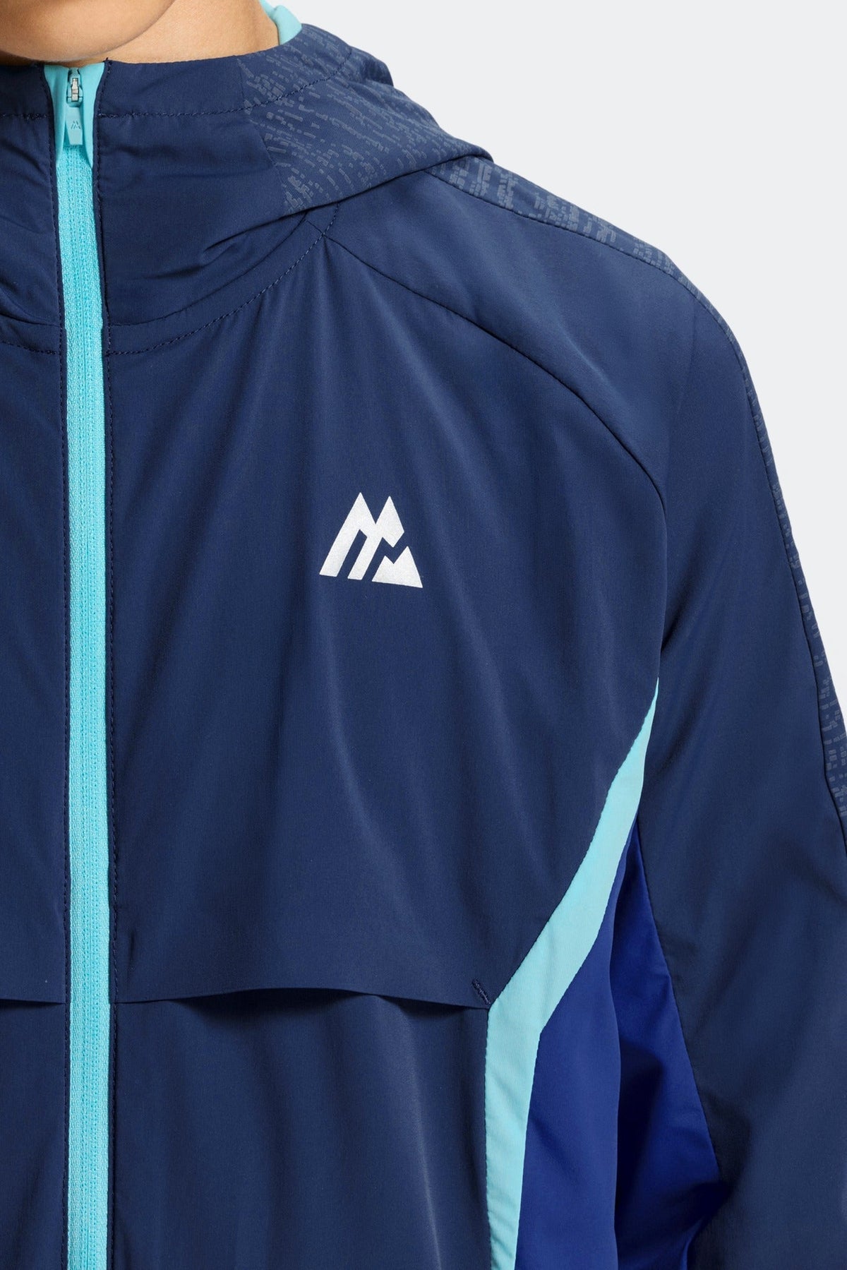 Montirex Junior MTX Run Apollo Jacket - Deep Water Cosmic Blue Splash