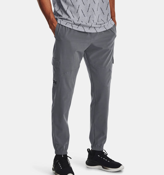 UNDER ARMOUR STRETCH WOVEN CARGO PANT GREY