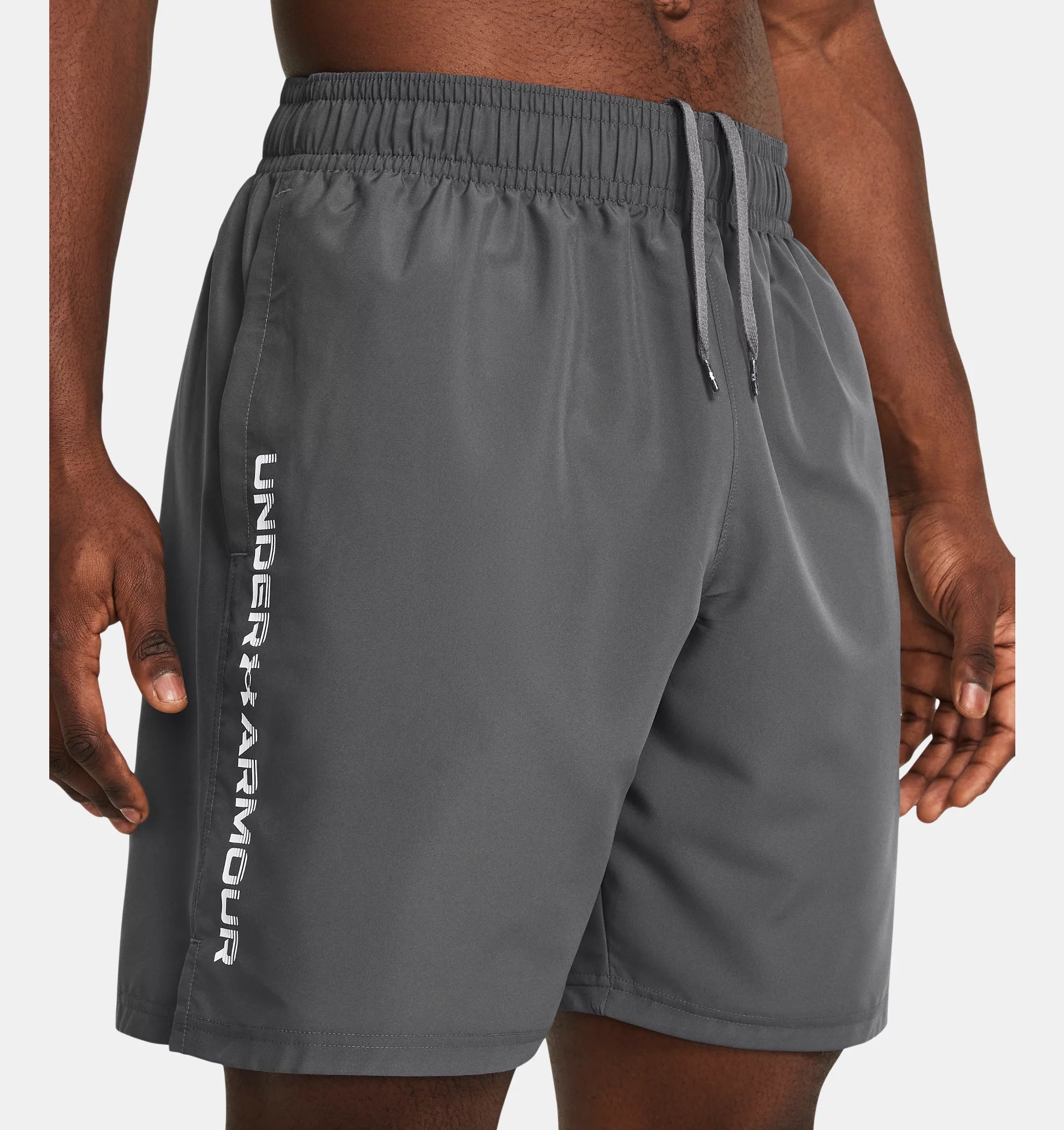 UNDER ARMOUR WORDMARK SHORTS GREY