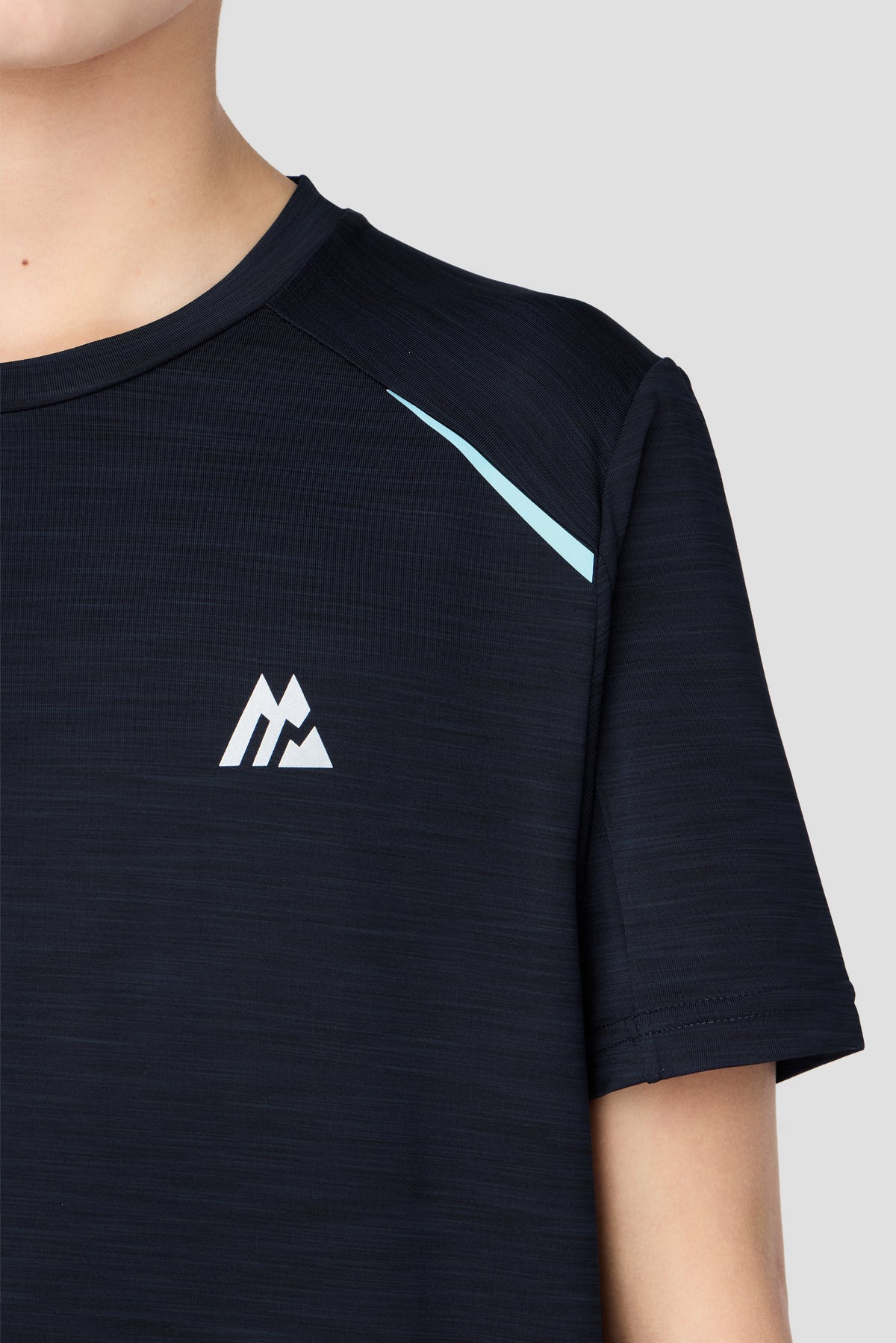 Montirex Junior Ignite T-Shirt - Midnight Blue Neon Sky