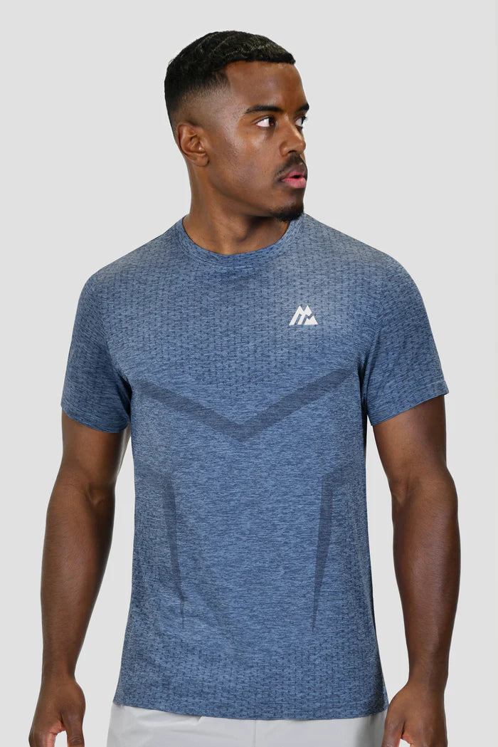 MONTIREX VAULT SEAMLESS T SHIRT - PROVINCE/MIDNIGHT BLUE