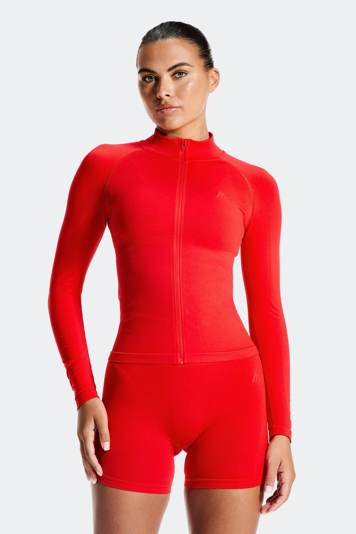 Montirex Women's Muse Seamless Full Zip - Red