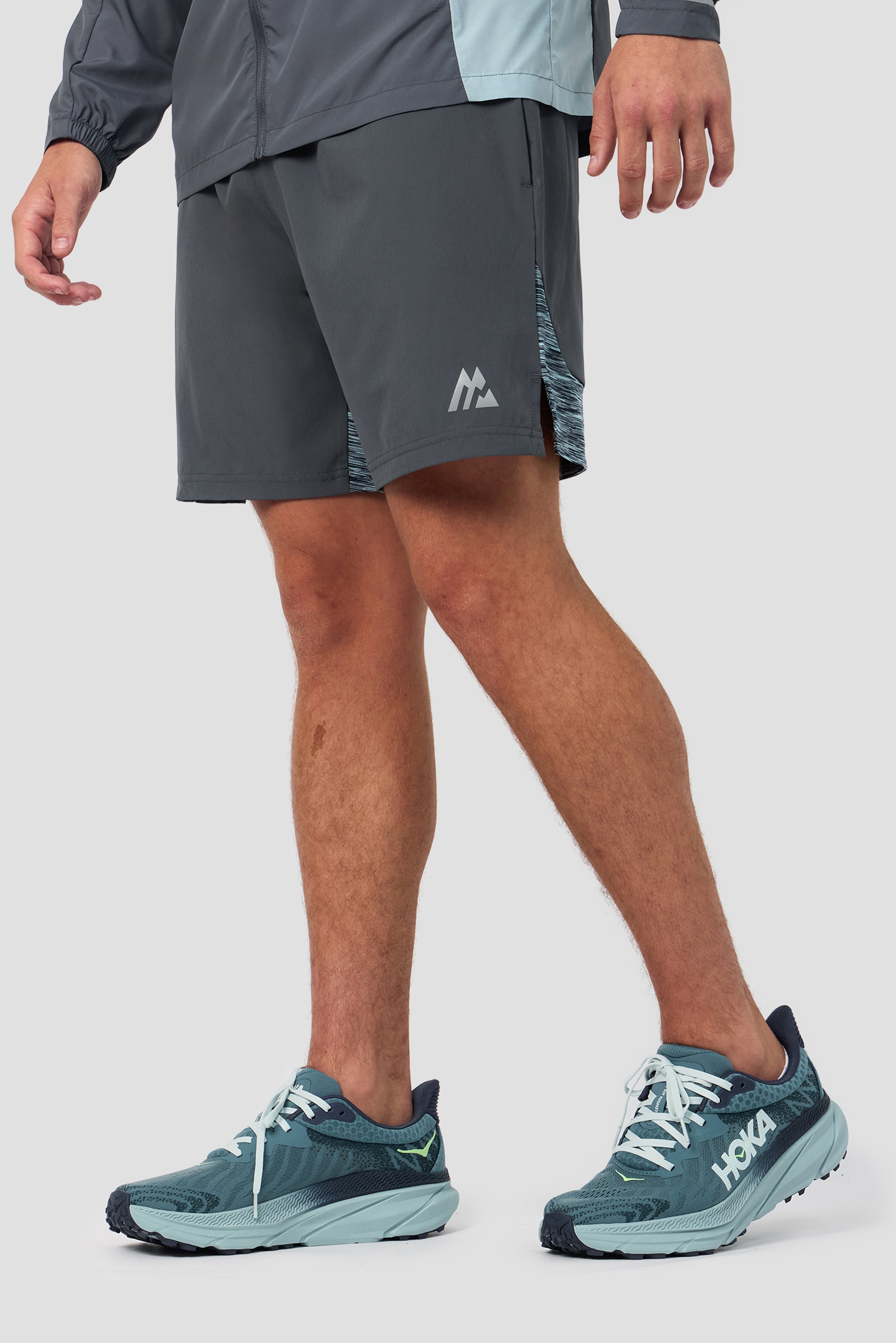 Montirex Trail Panel Short – Blue, Grey