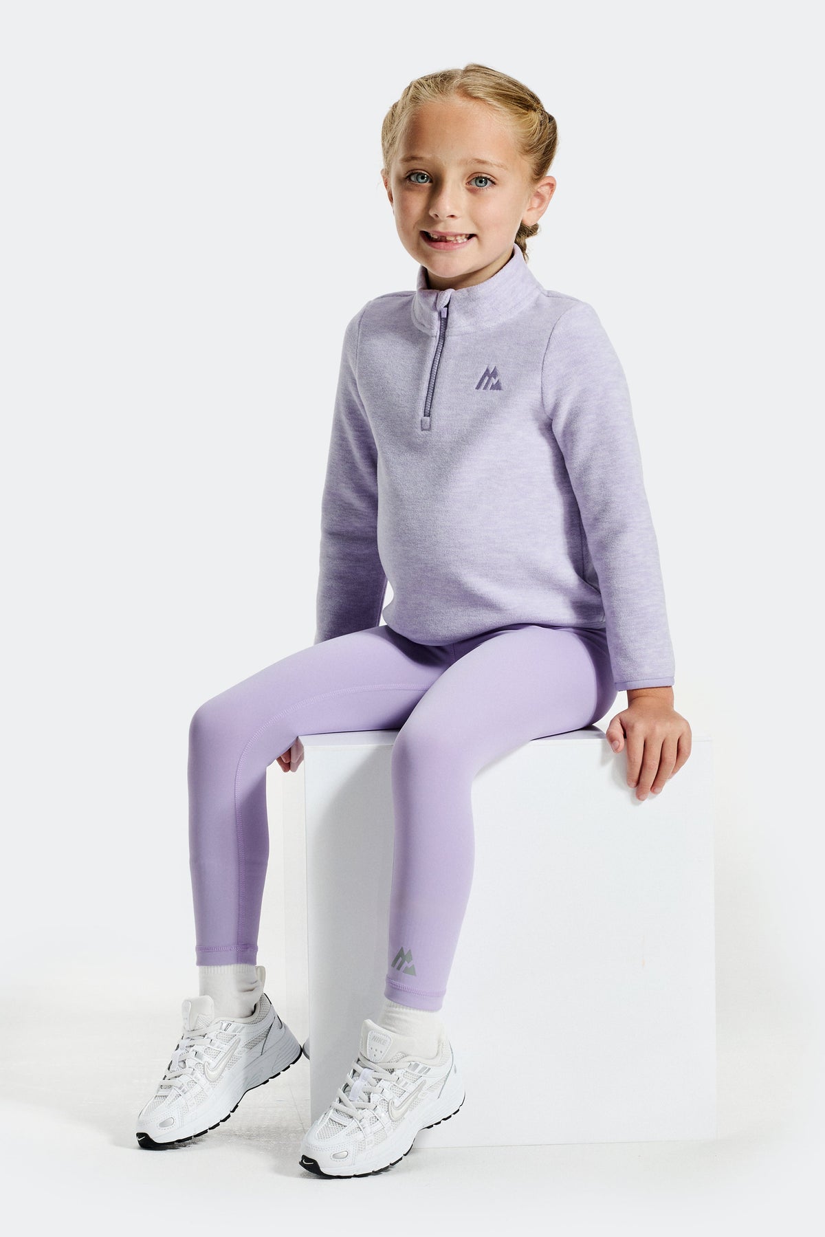 Montirex Infant Girls' Trail Fleece - Lavender Mist