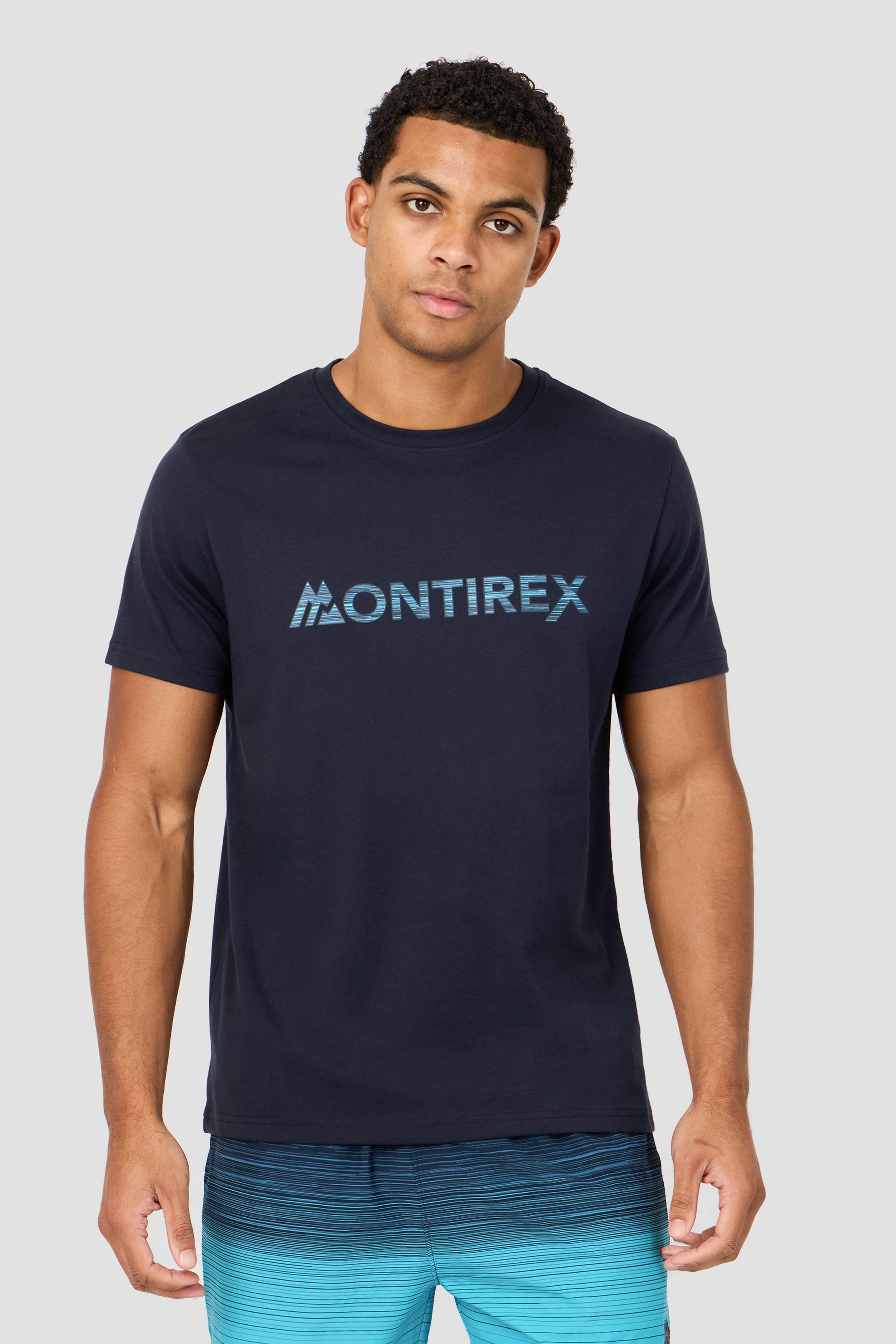 Montirex Trail M Logo T-Shirt Blue