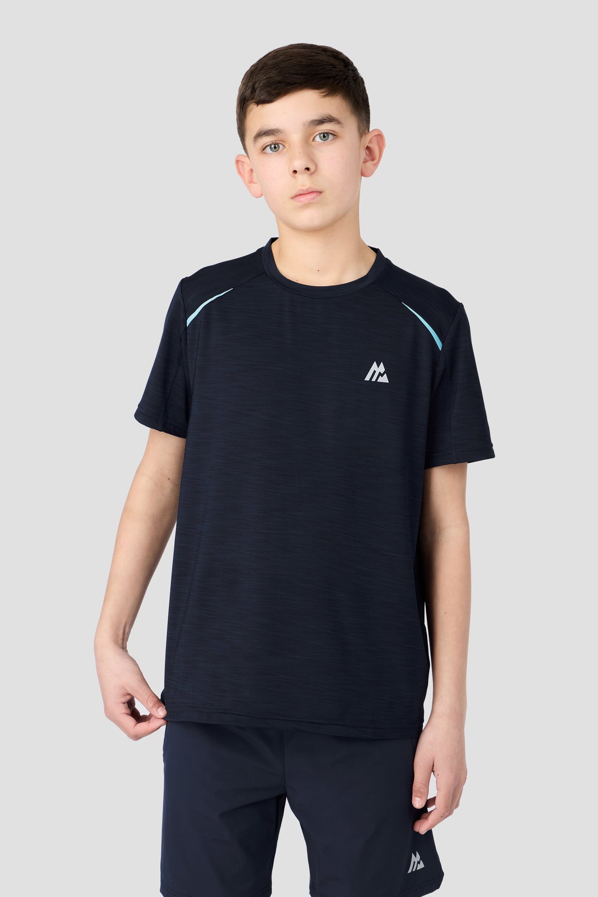 Montirex Junior Ignite T-Shirt - Midnight Blue Neon Sky