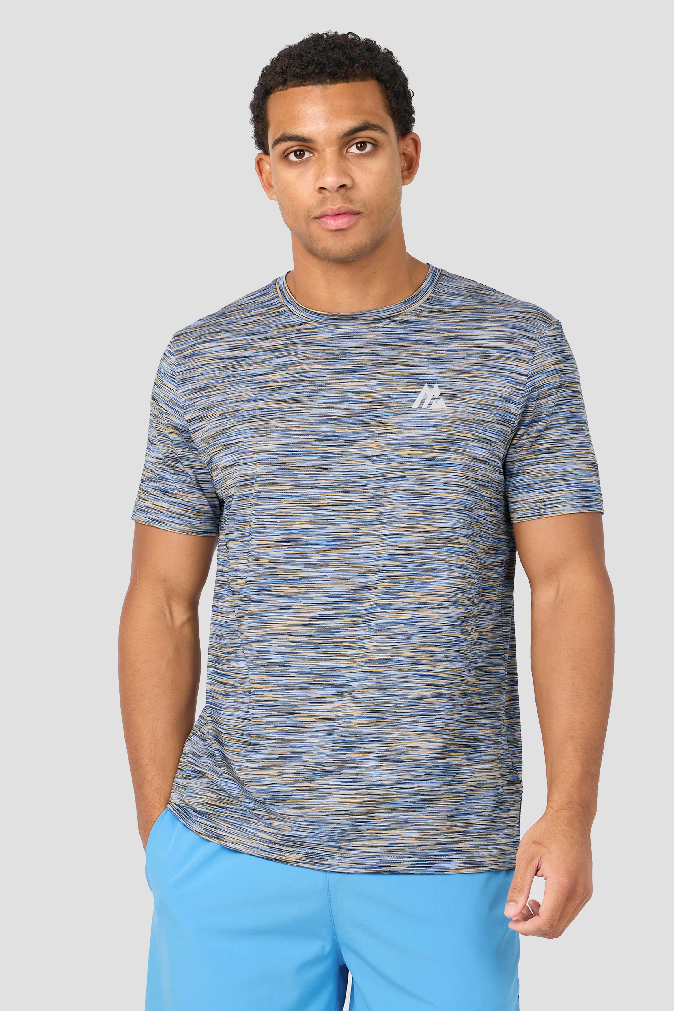 Montirex Trail T-Shirt Blue, Navy, Orange