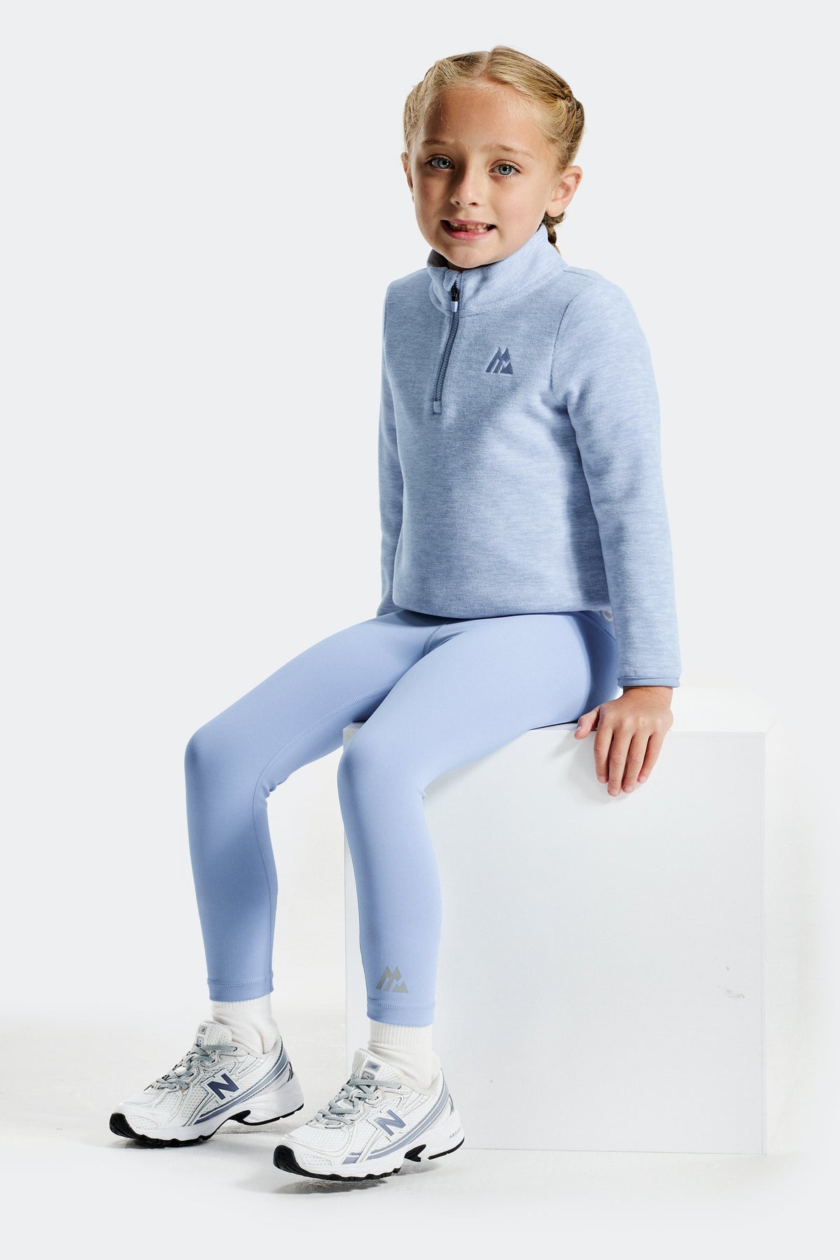 Montirex Infant Girls' Trail Fleece - Periwinkle Blue