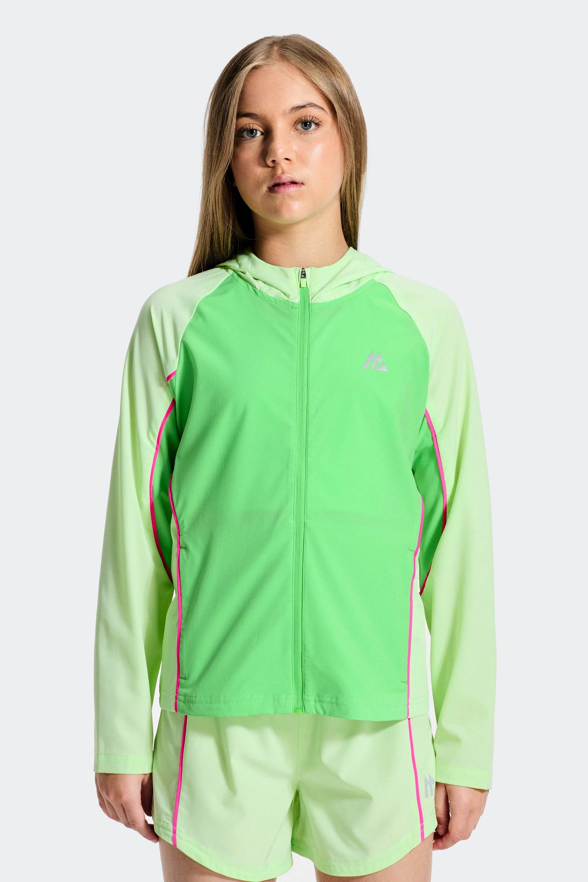 Montirex Girls' Lumina Jacket - Iced Matcha Pistachio Magenta