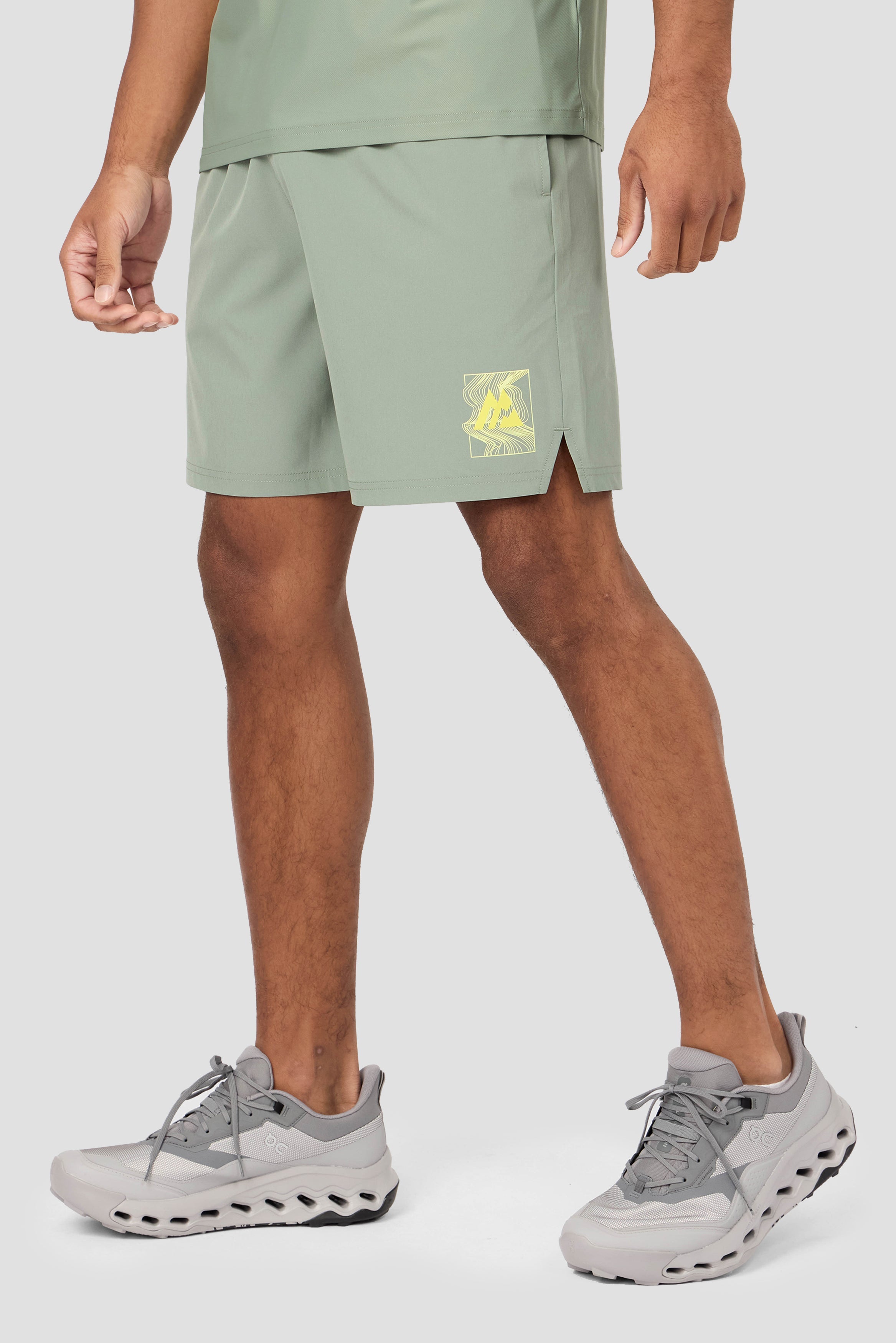 Montirex Frequency Short - Green, Yellow