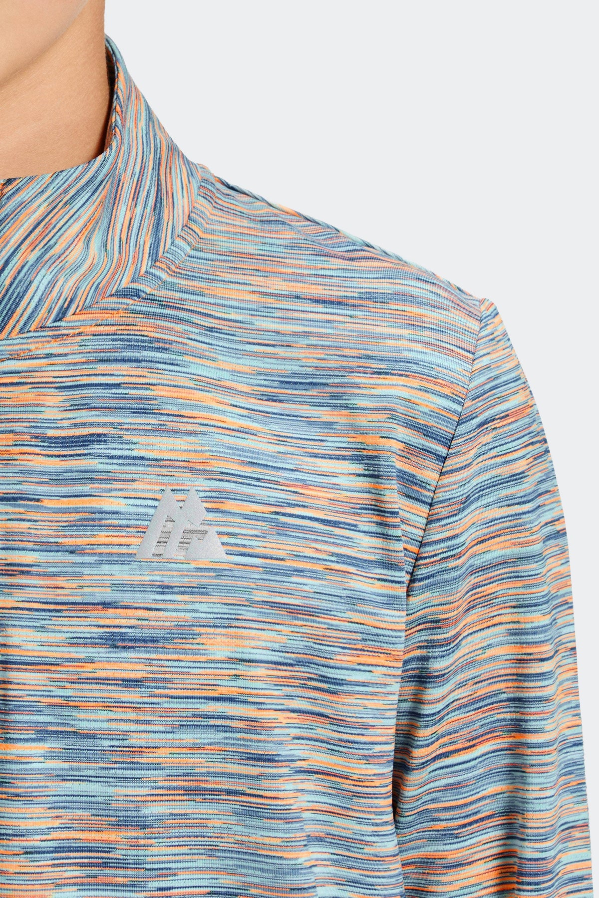 Montirex Junior Trail 1/4 Zip - Blue/Green/Orange