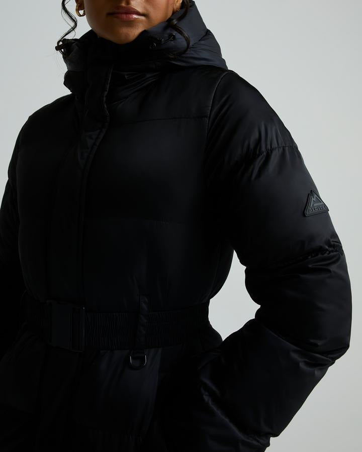 Alpyrex Women's Apres Puffer Jacket - Jet Black