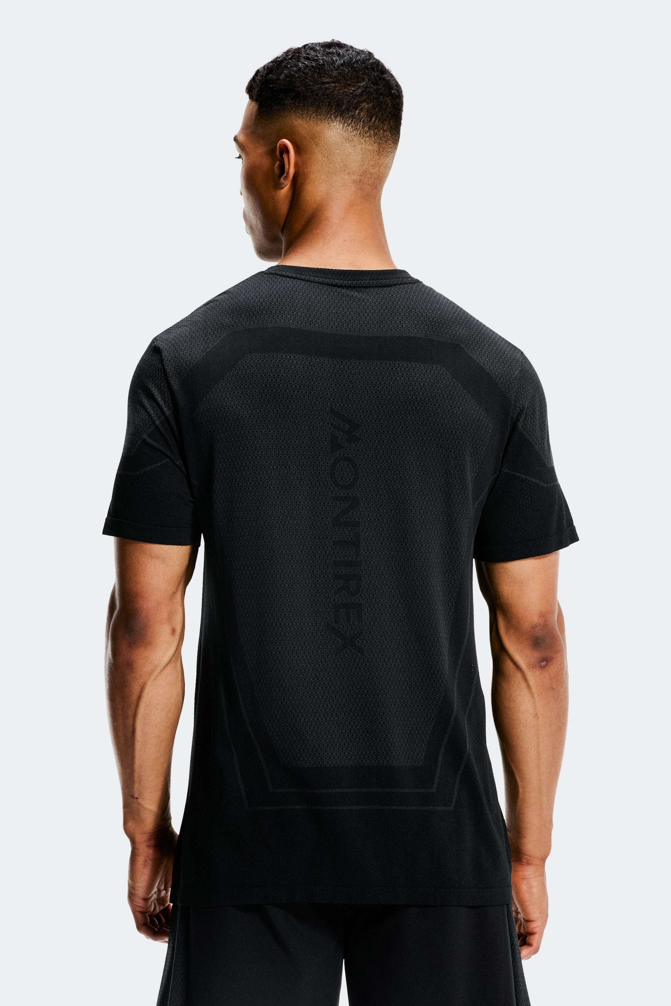Montirex Pulse Seamless T-Shirt Black, Grey