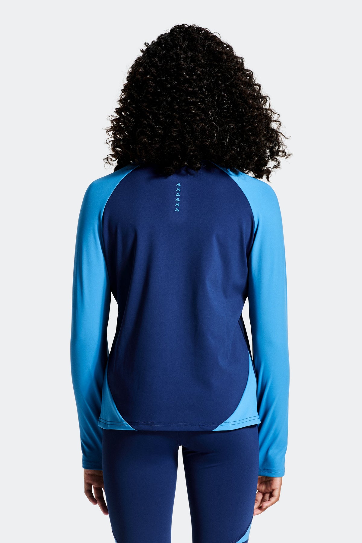 Montirex Girls' Dash 1/4 Zip - Agency Denim Blue