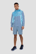 Slate Blue/Neon Blue Multi