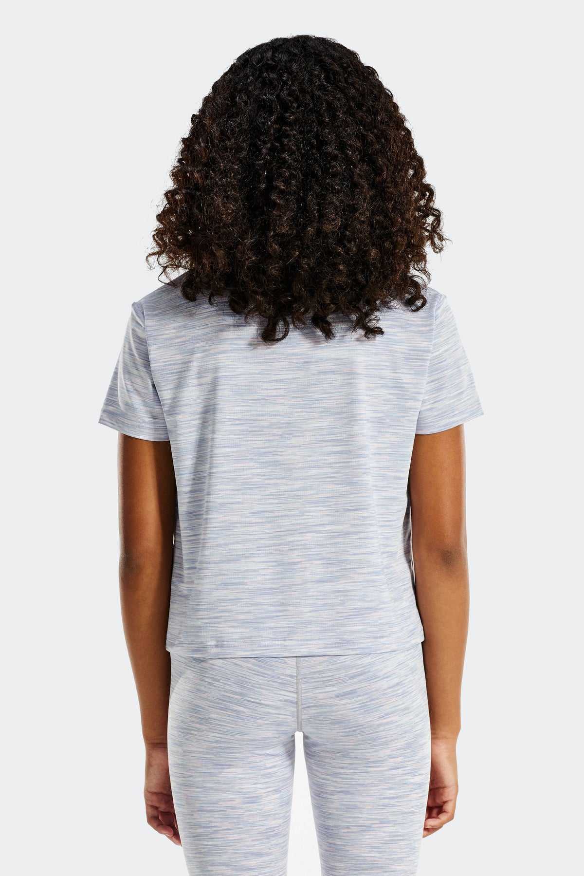 Montirex Girls' Trail Box T-Shirt - Grey/Blue/Pink/White