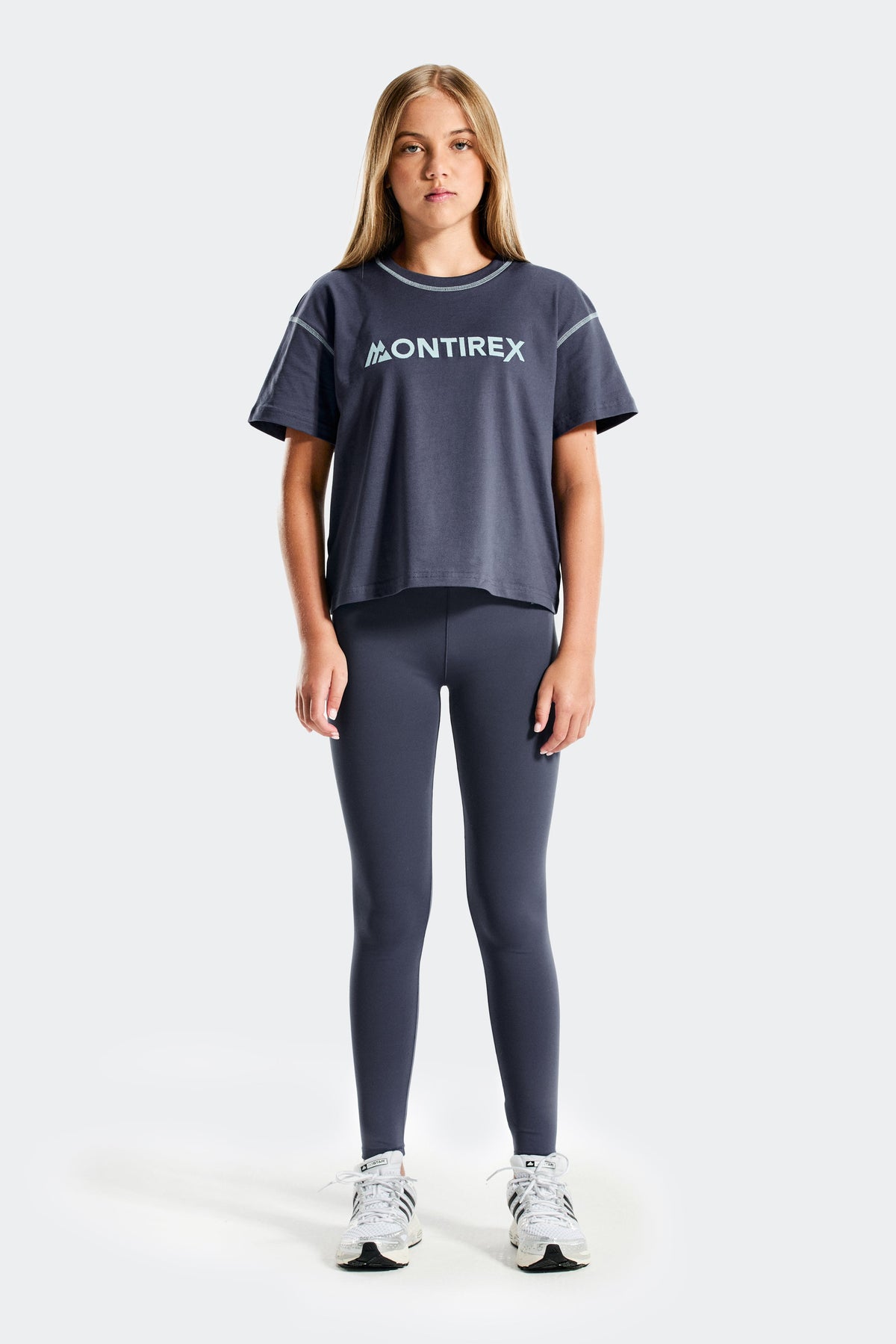 Montirex Girls' Energy Legging - Moonlight Blue