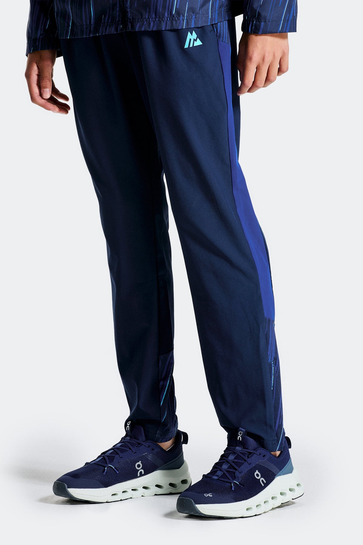 Montirex Junior Vigour Pant - Midnight Blue Marine Blue Neon Sky