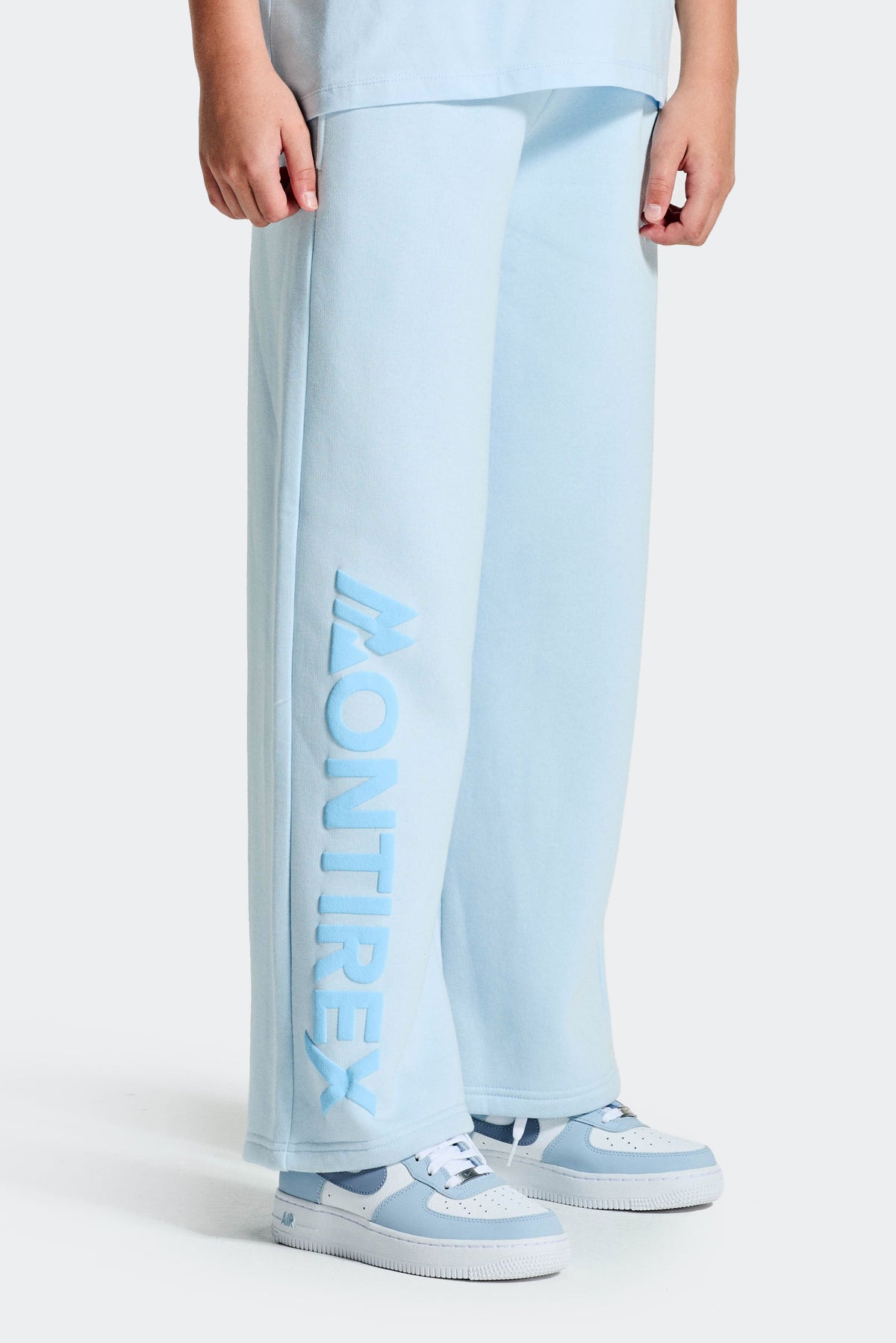 Montirex Girls' Vibe Jogger - Misty Blue Seashell Blue