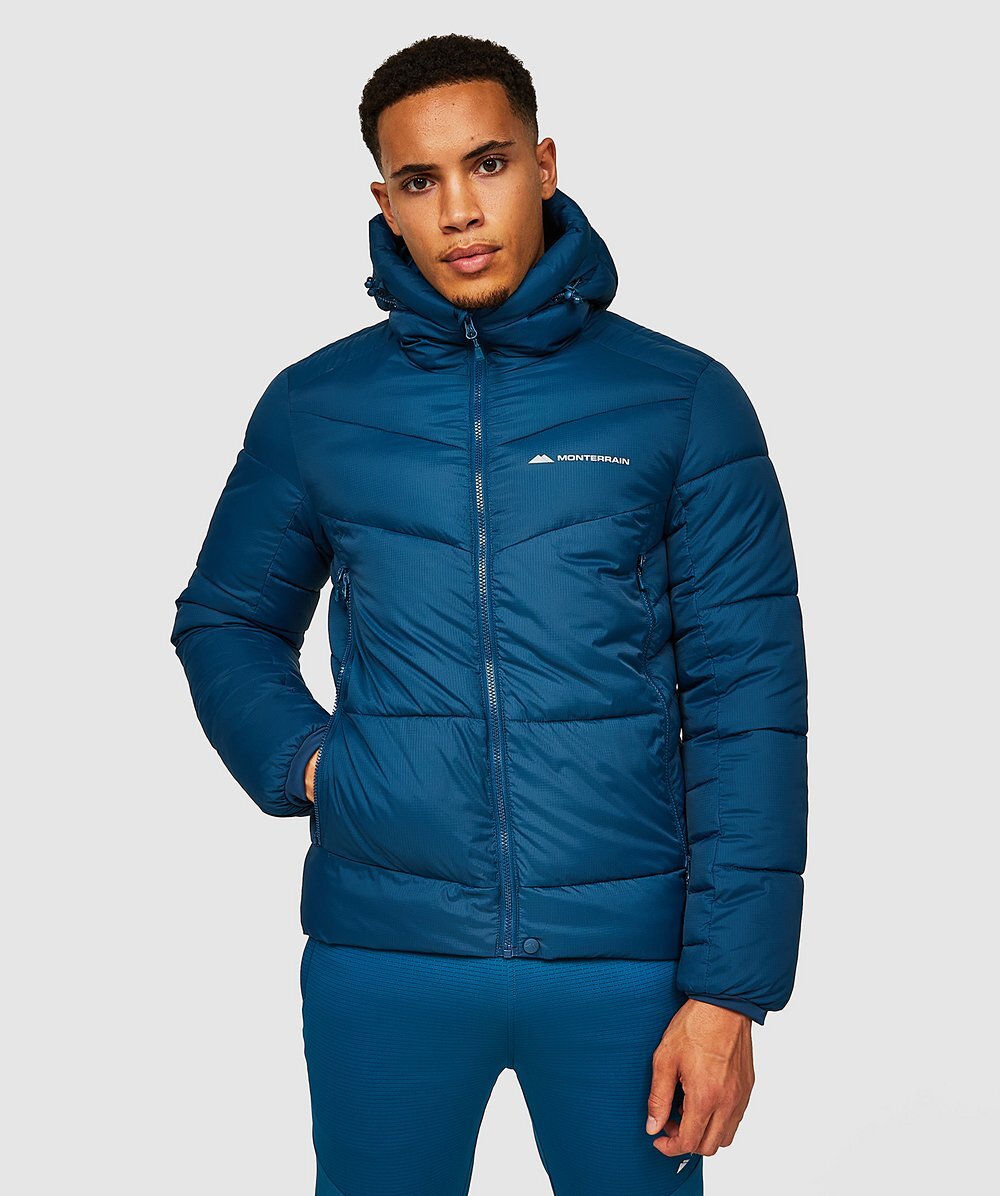 MONTERRAIN BLANC PUFFER JACKET - BLUE