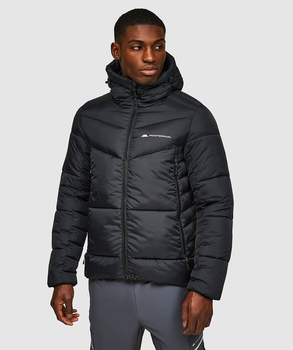 MONTERRAIN BLANC PUFFER JACKET - BLACK