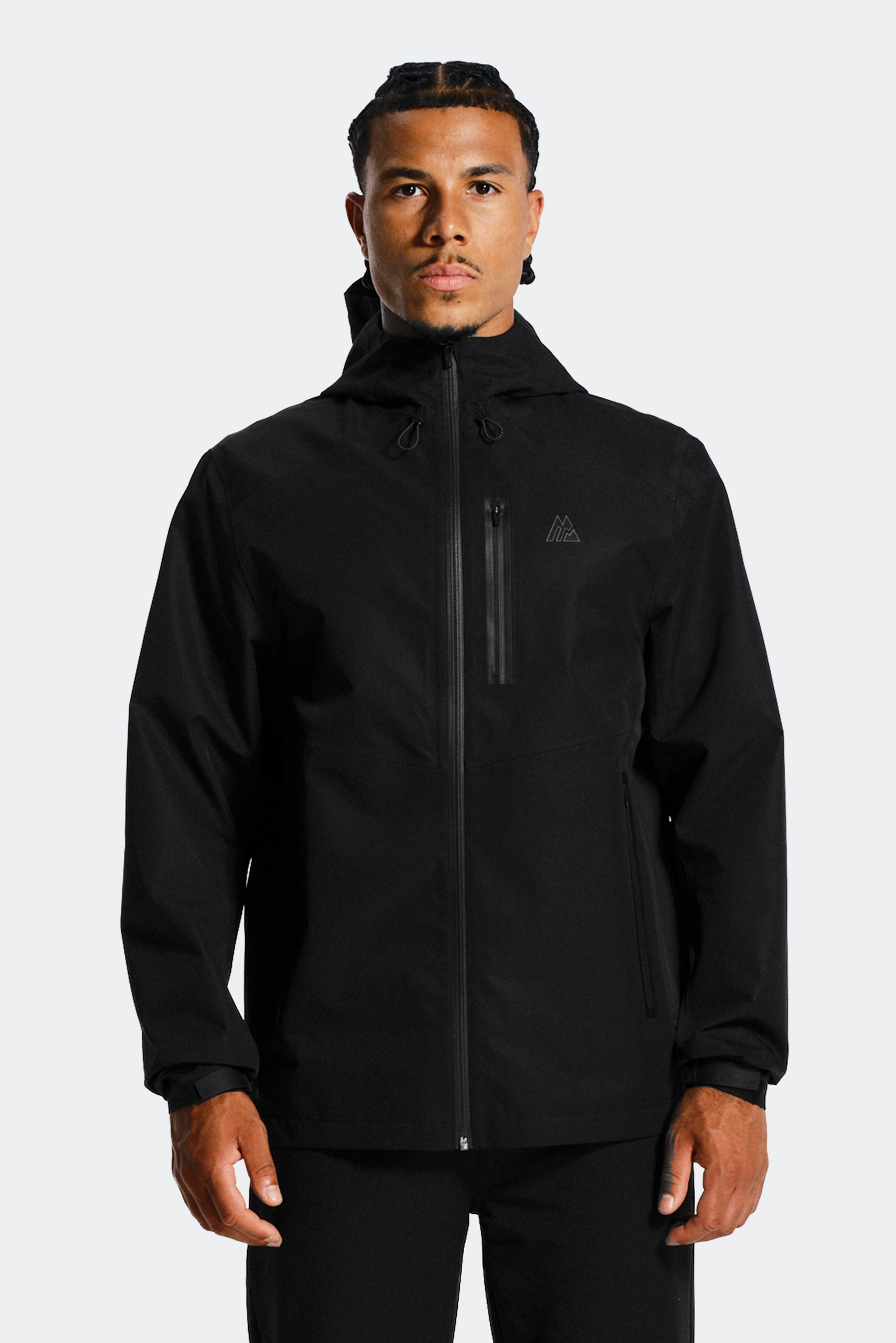 Montirex Golf Waterproof Jacket Black, Onyx