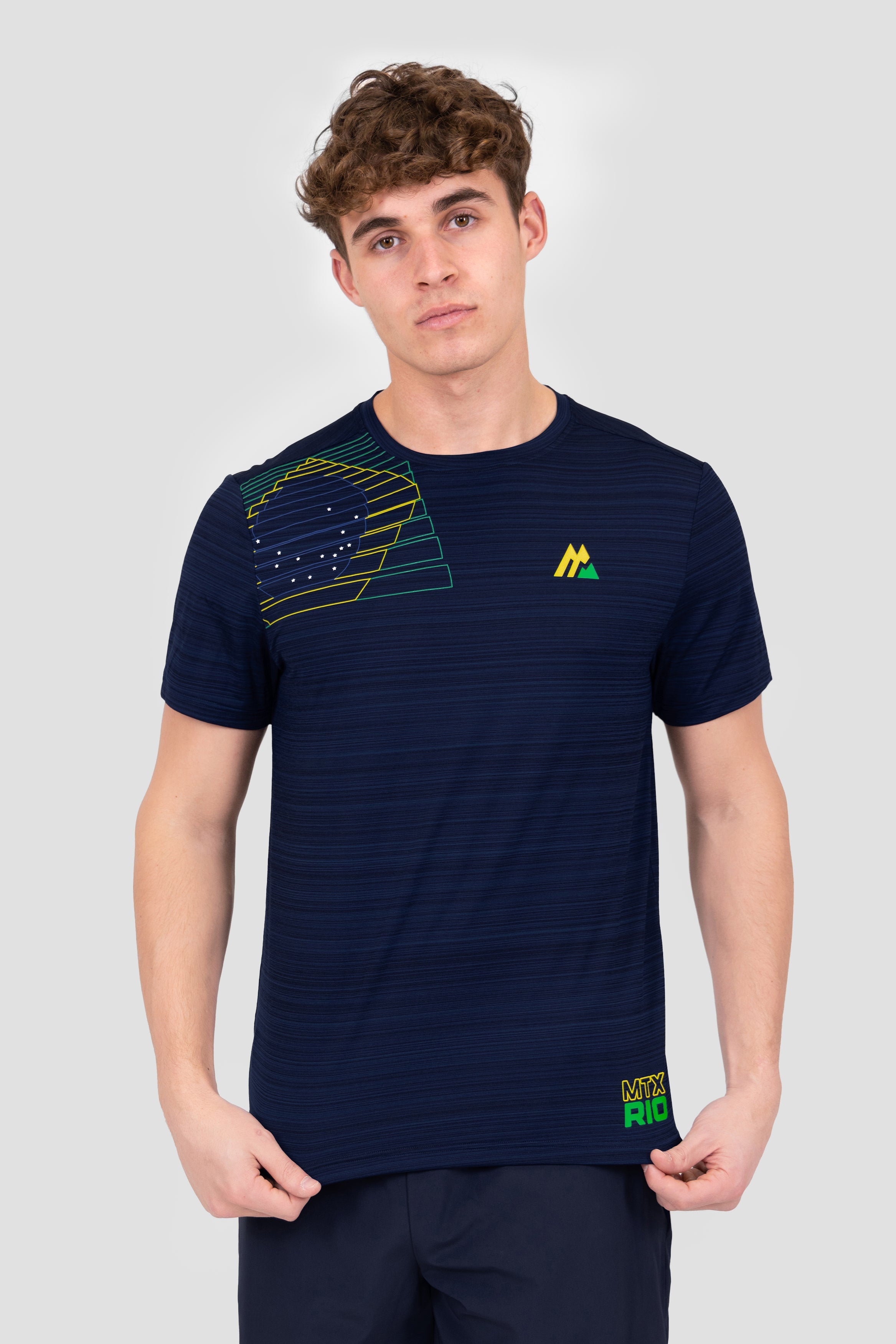 Montirex MTX Run City Rio T-Shirt – Blue