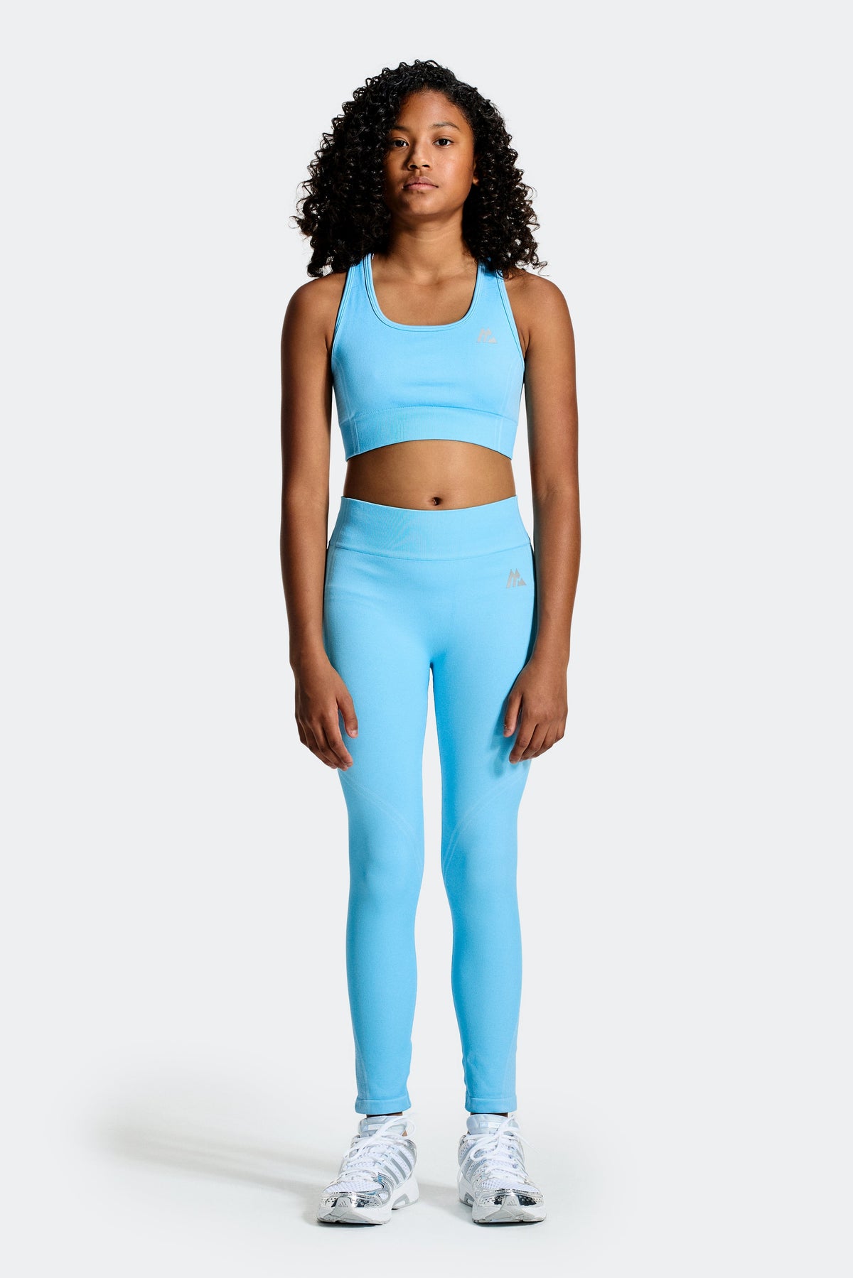 Montirex Girls' Harmony Legging - Seashell Blue Misty Blue