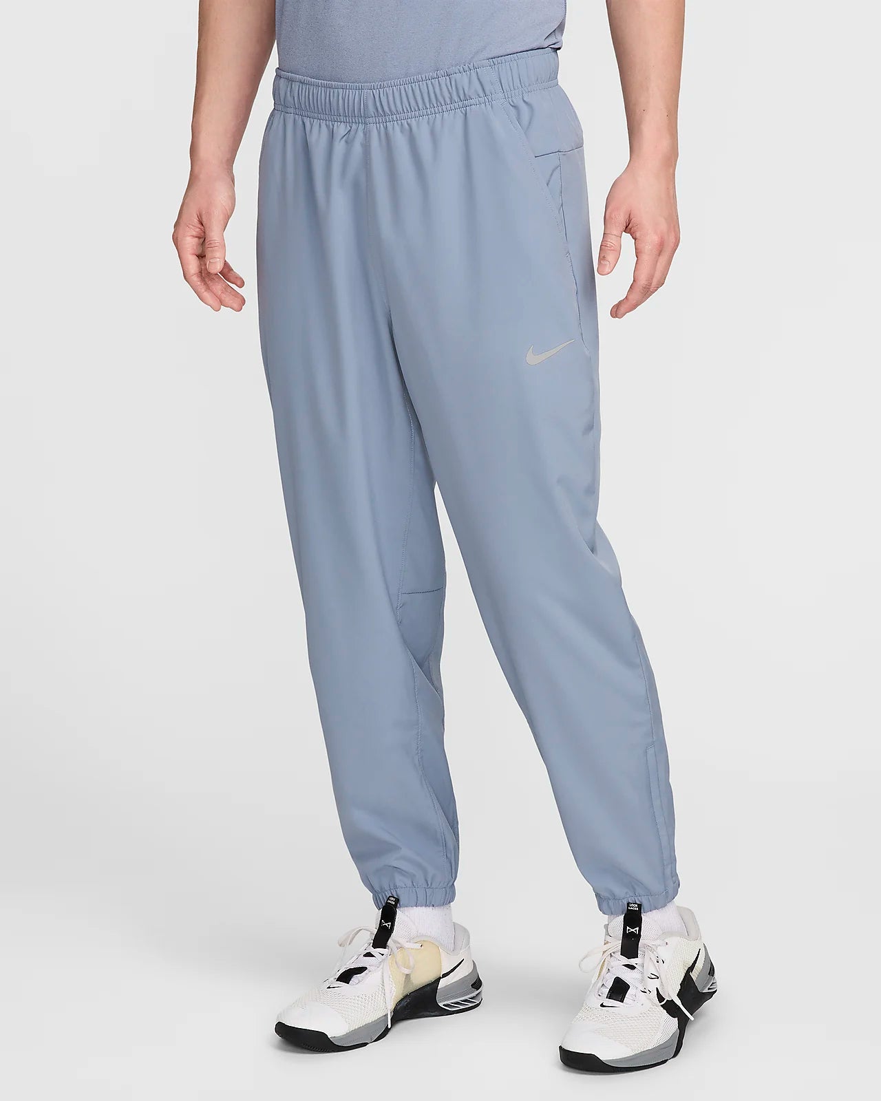 NIKE DRI-FIT TAPERED VERSATILE PANT - ASHEN SLATE/BLACK/REFLECTIVE SILVER