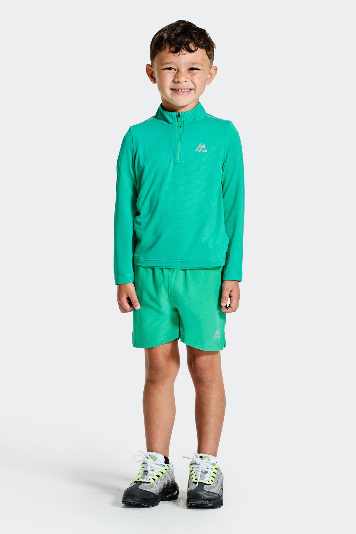 Montirex Infant Boys' Blaze 1/4 Zip - Cyber Jade