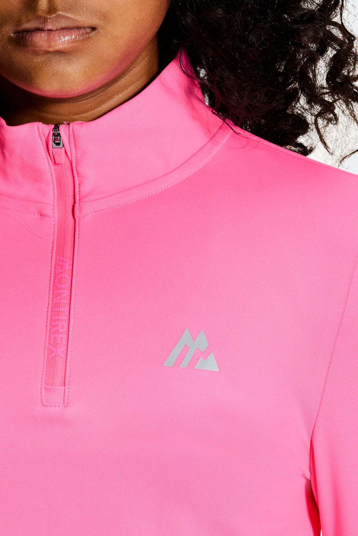 Montirex Girls' Icon 1/4 Zip - Fuchsia