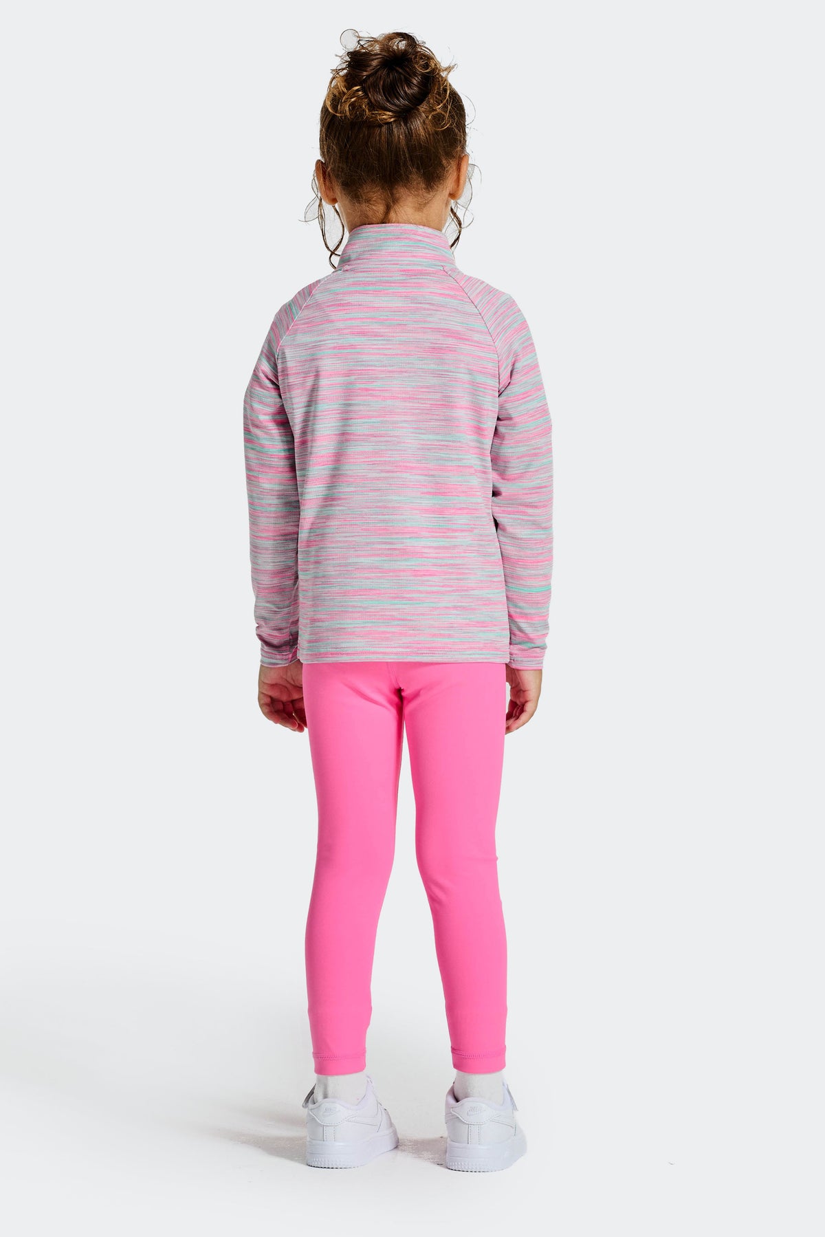 Montirex Infant Girls' Trail 1/4 Zip - Pink/Green