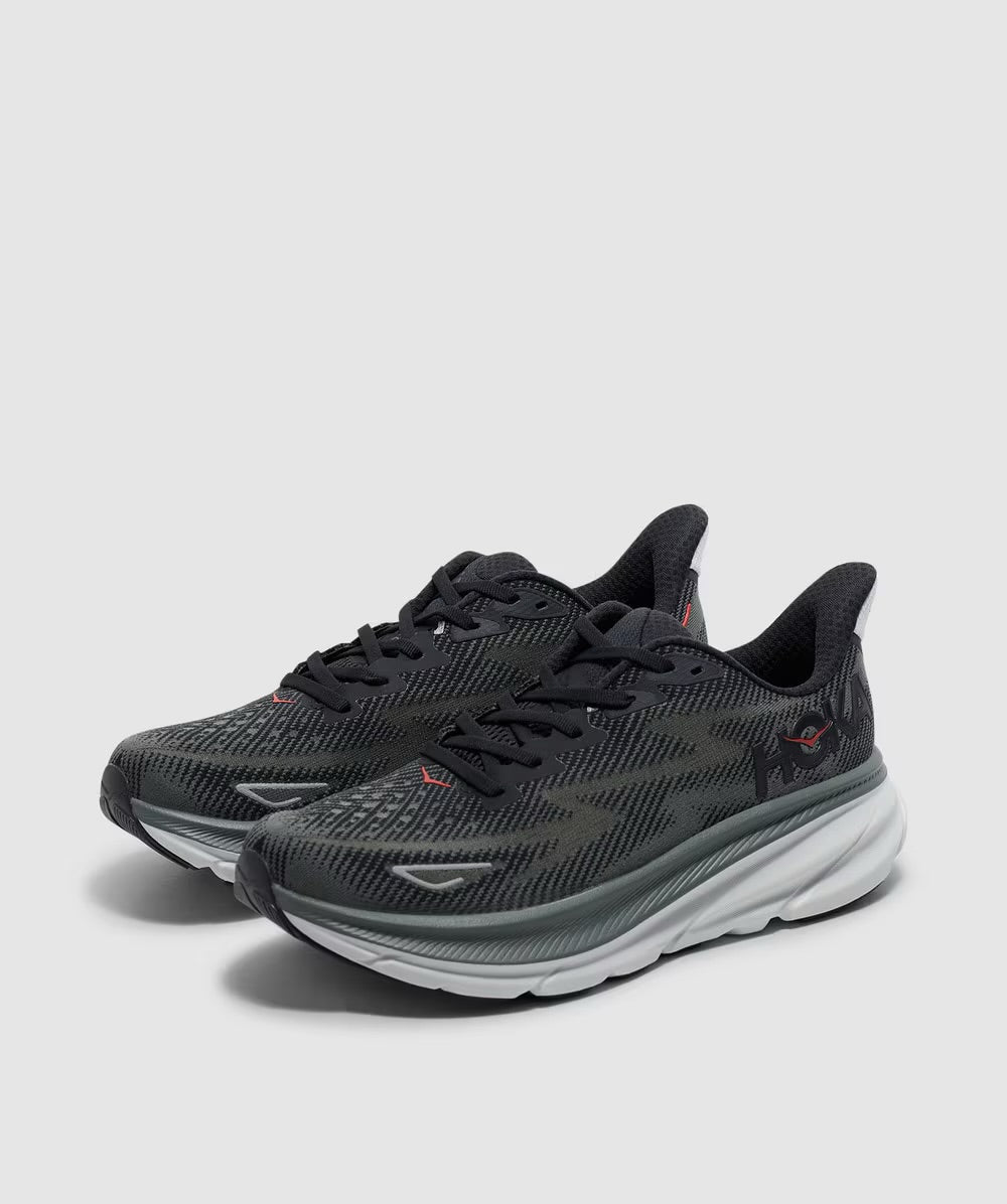 HOKA CLIFTON 9 - BLACK/OUTER ORBIT