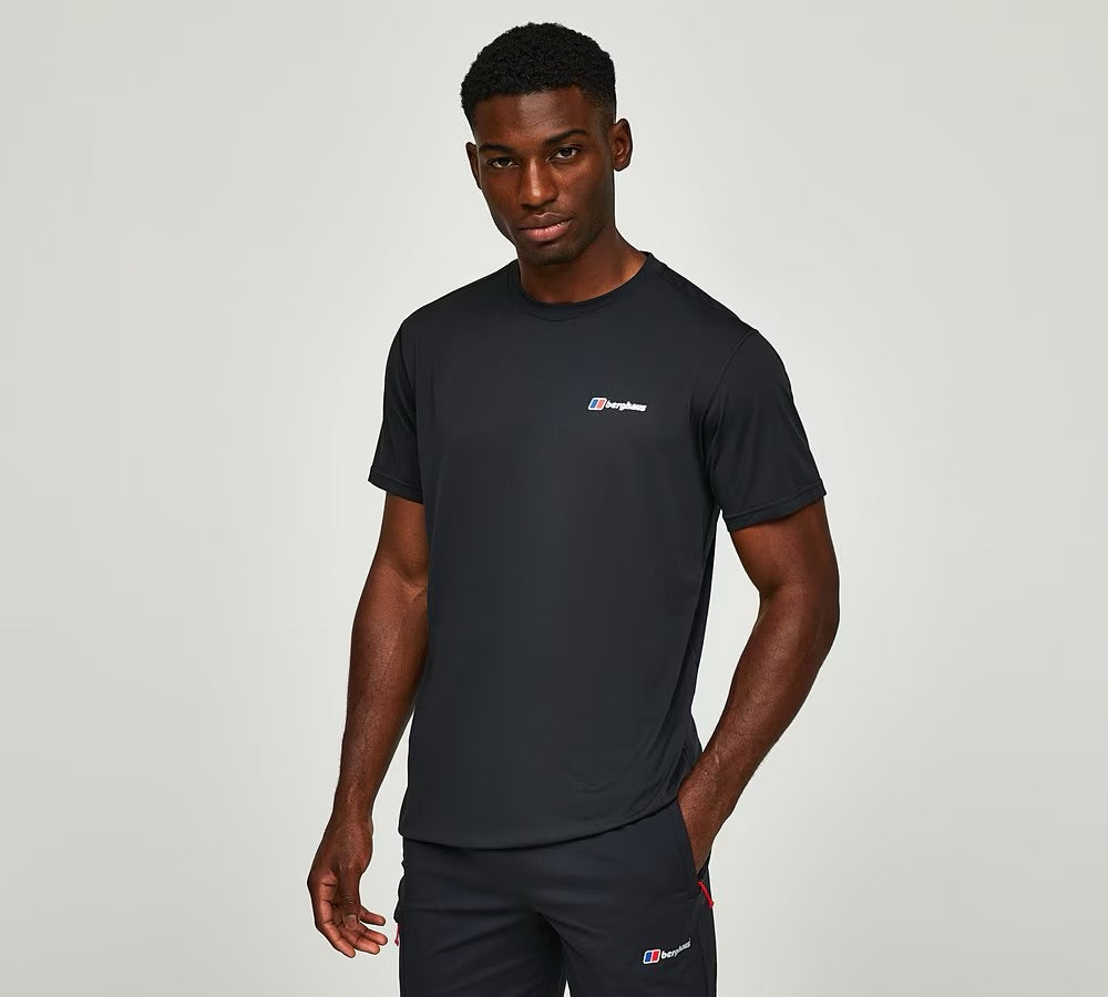 BERGHAUS WAYSIDE T SHIRT - JET BLACK